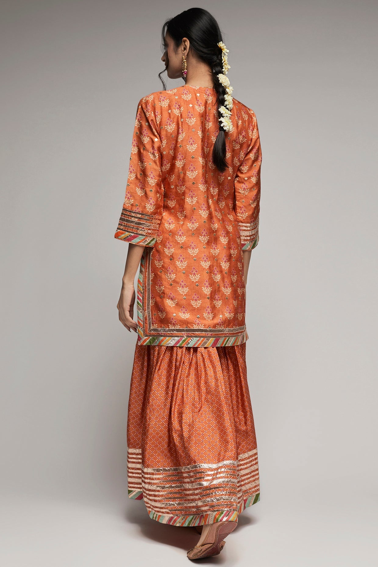 Tilla Short Sharara Set