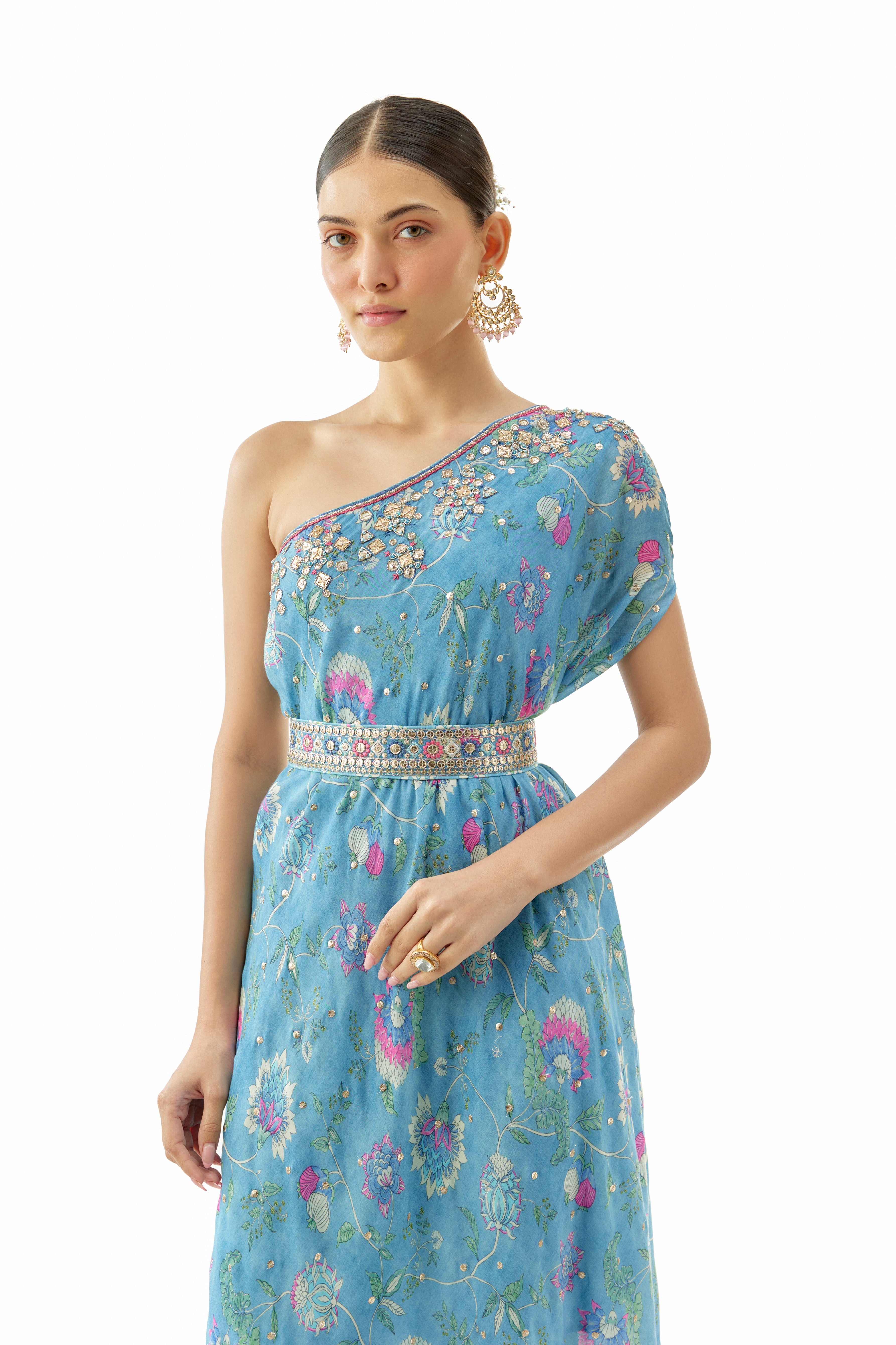 CLo One shoulder Dress