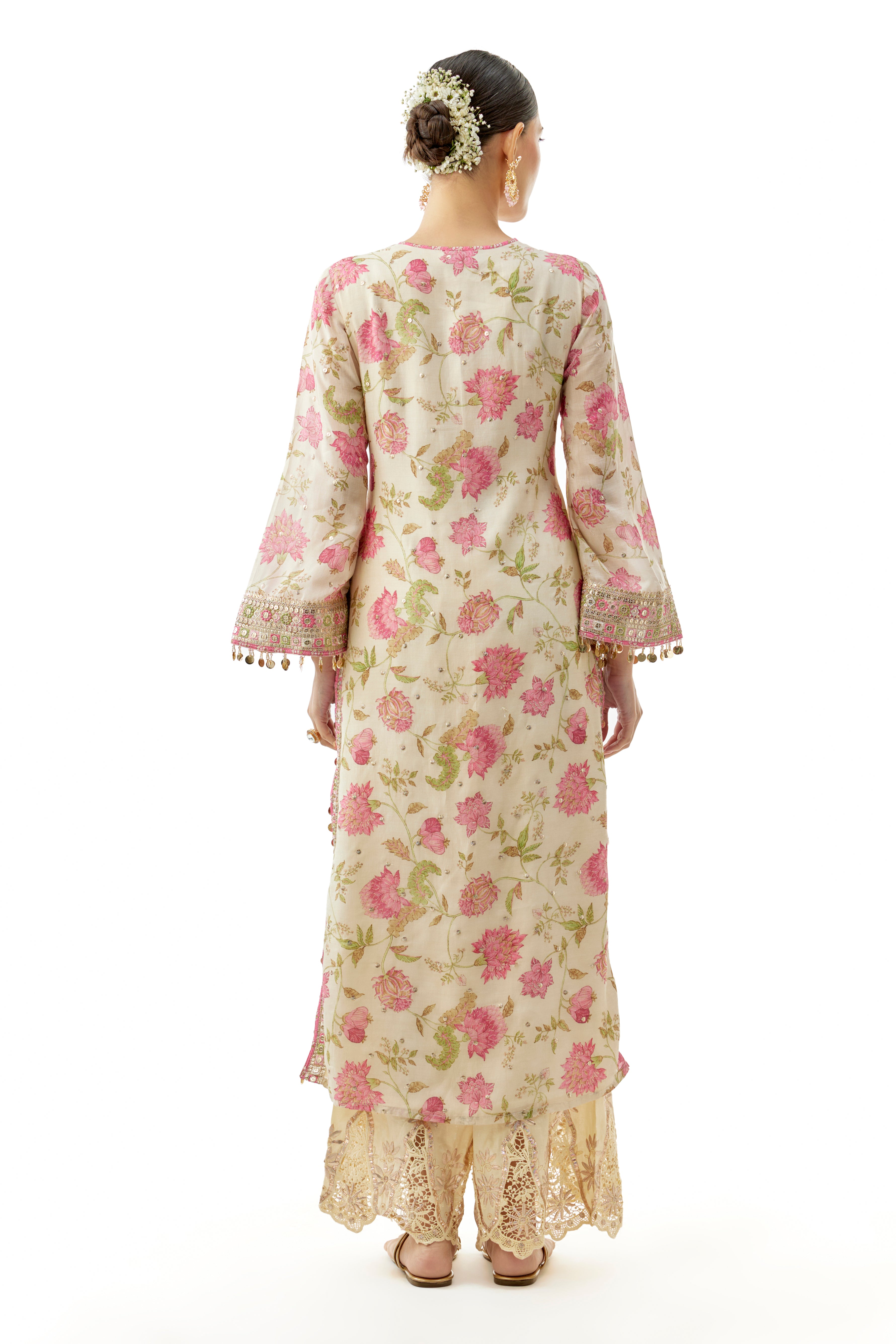 Kavya Tunic with palazzo and dupatta