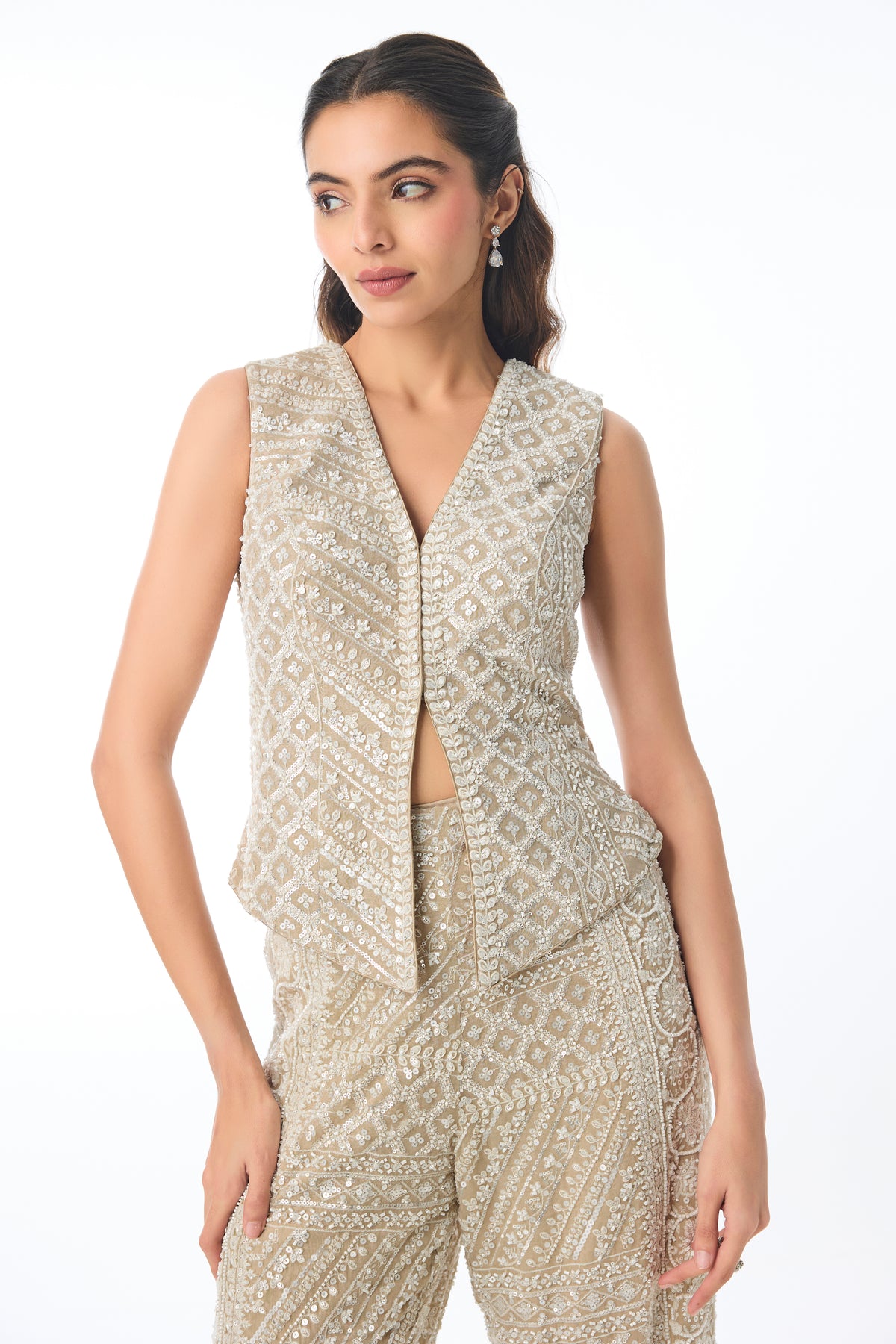 Ziva Vest Pant Set