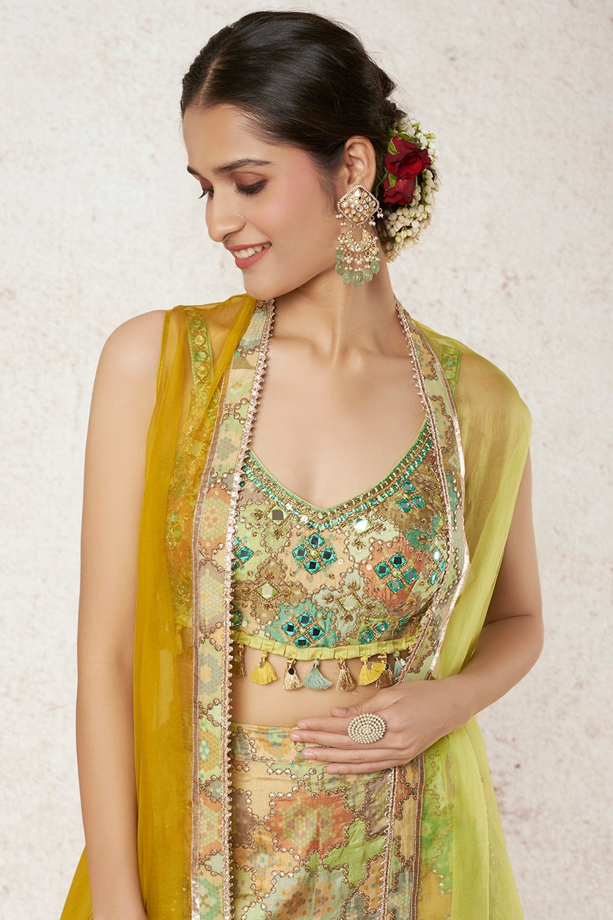 Barkha Sharara Set with Cape