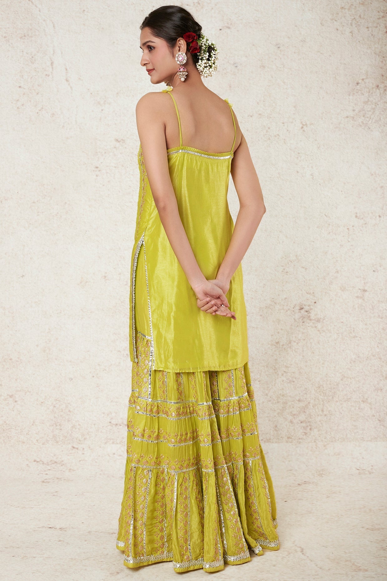 Kayra FO Kurta With Sharara and Dupatta