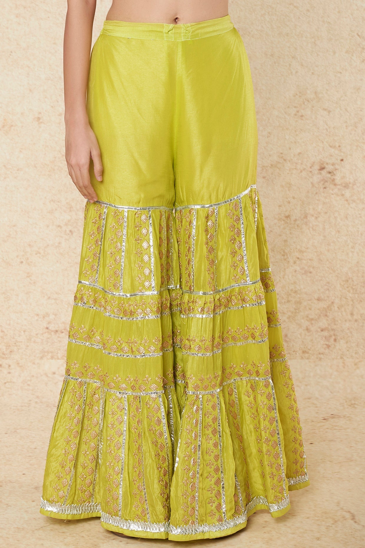 Kayra FO Kurta With Sharara and Dupatta