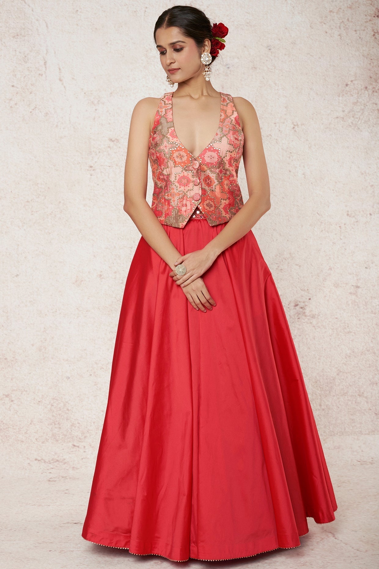 Mahi Vest With Victorian Skirt