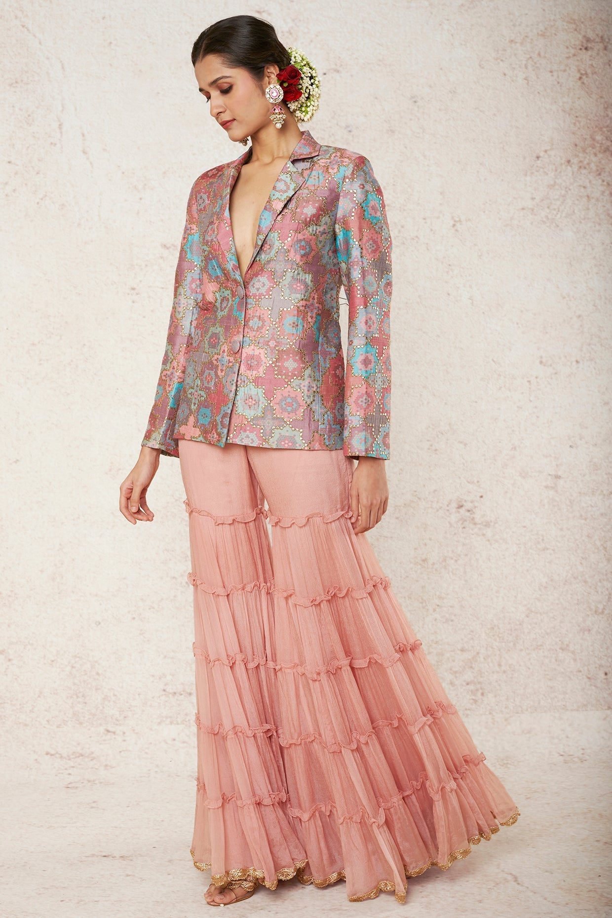 Sheela Blazer With Sharara