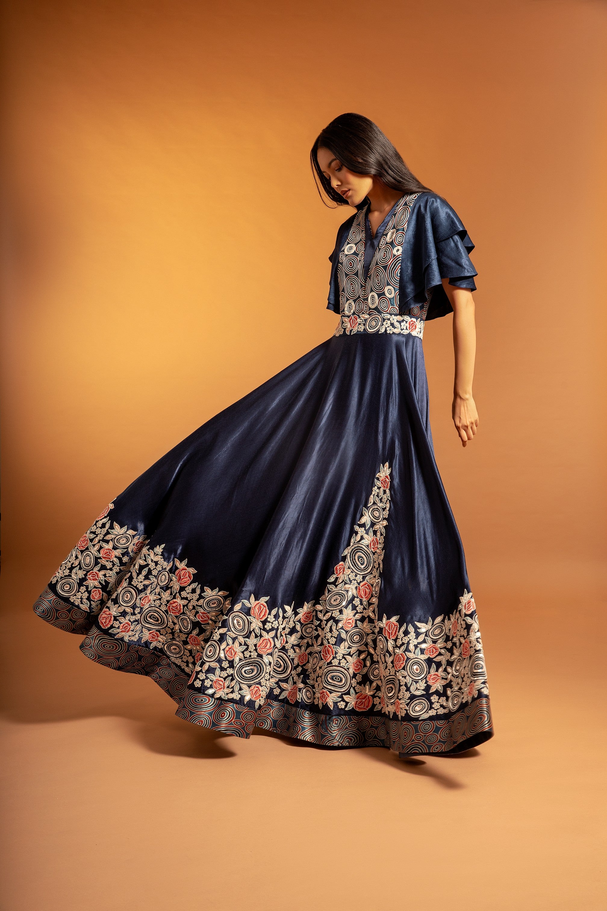 EGRAS FLARED GOWN