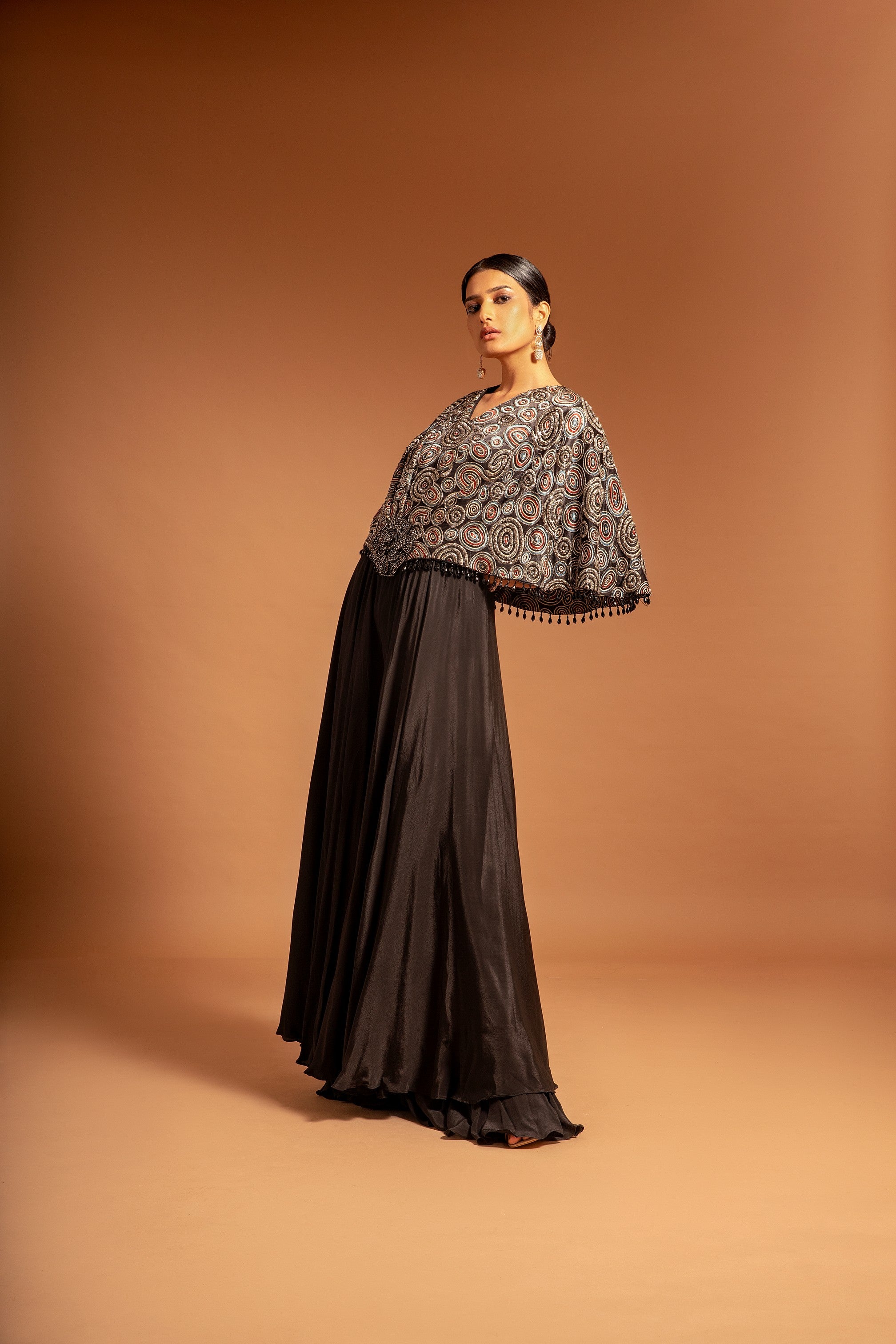 CARME EMBROIDERED FLAP JUMPSUIT