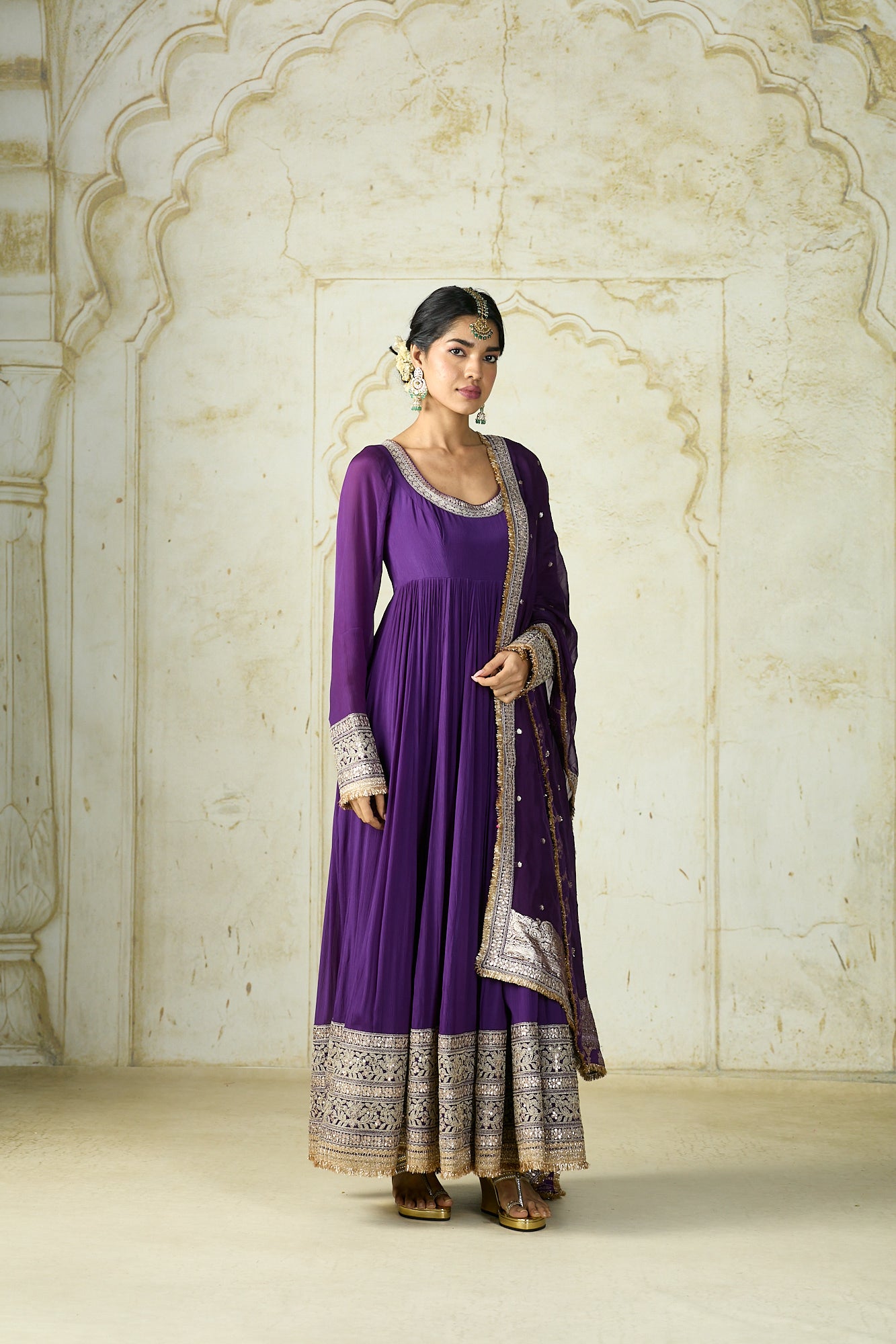 Chitrangada Anarkali Set