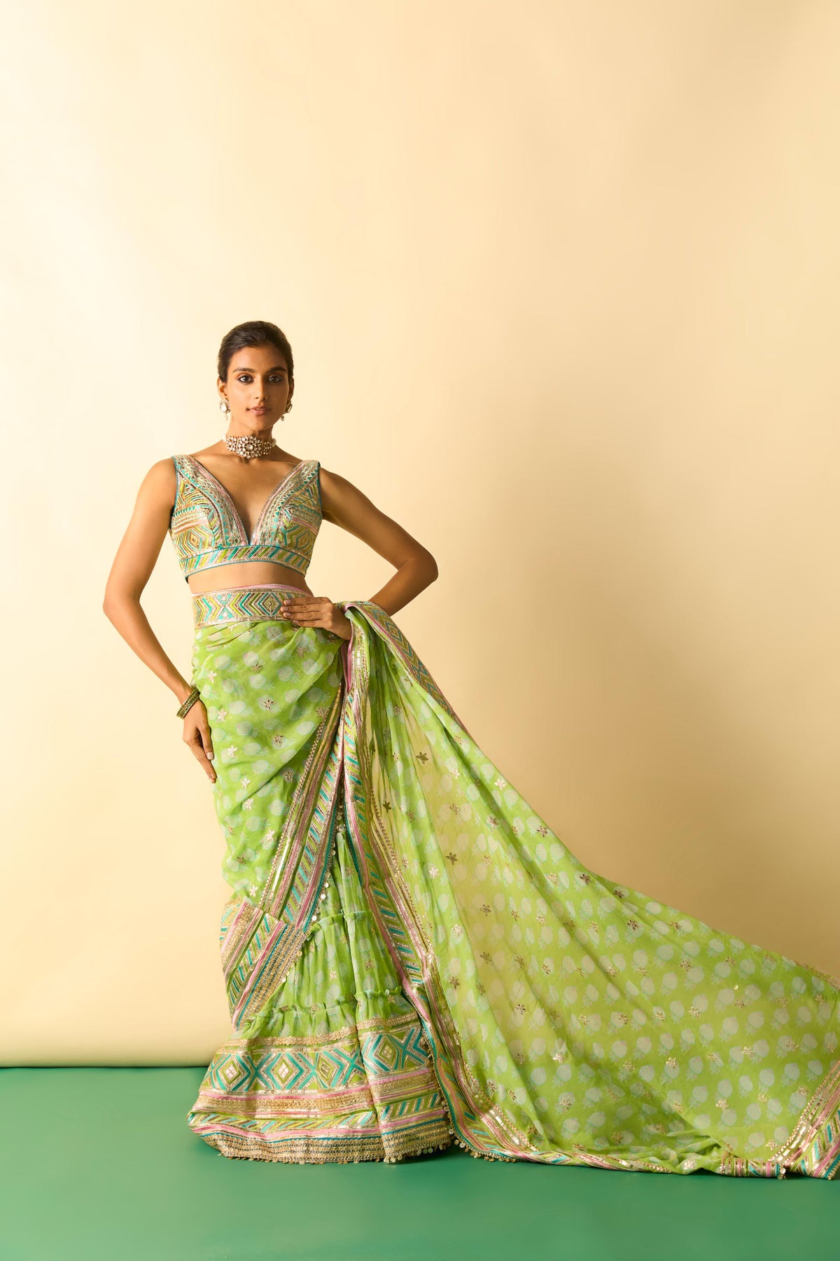 Jasleen Saree Set 40