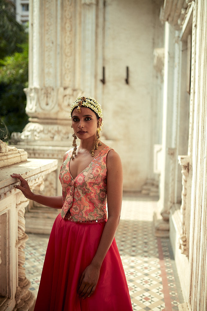 Mahi Vest With Victorian Skirt