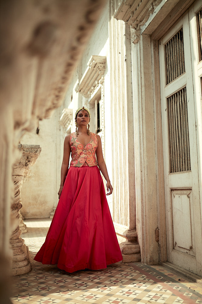 Mahi Vest With Victorian Skirt