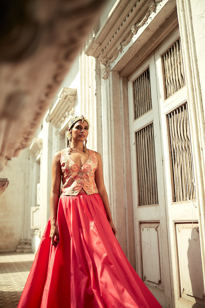 Mahi Vest With Victorian Skirt