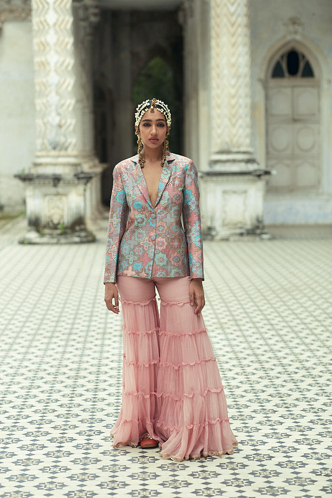 Sheela Blazer With Sharara