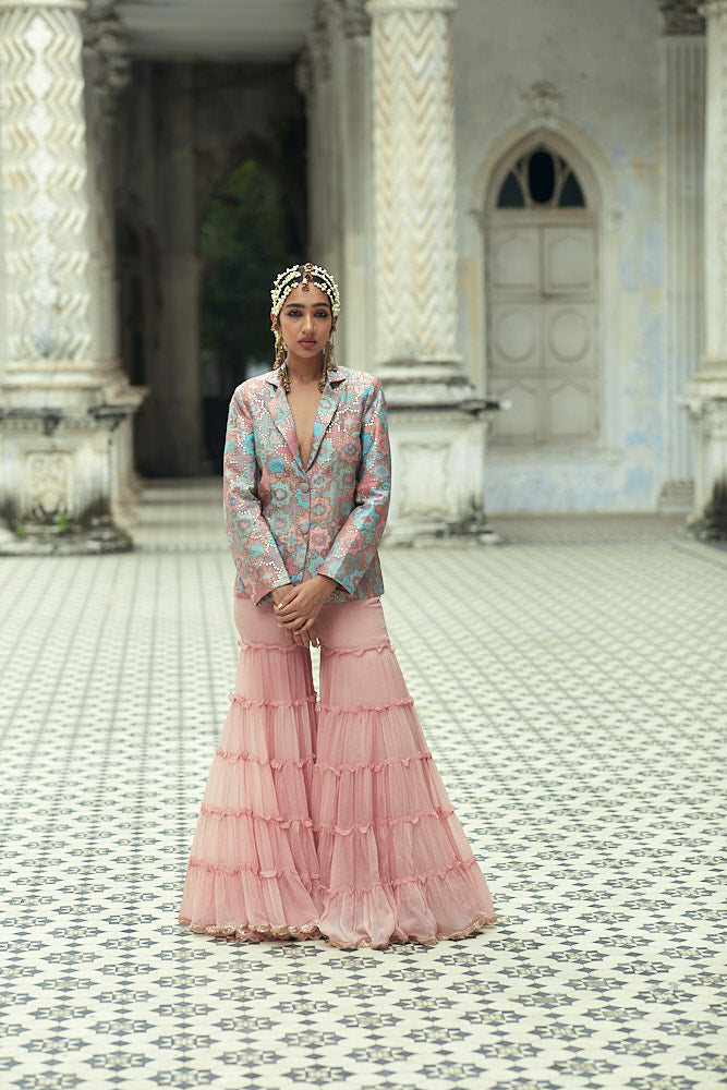 Sheela Blazer With Sharara