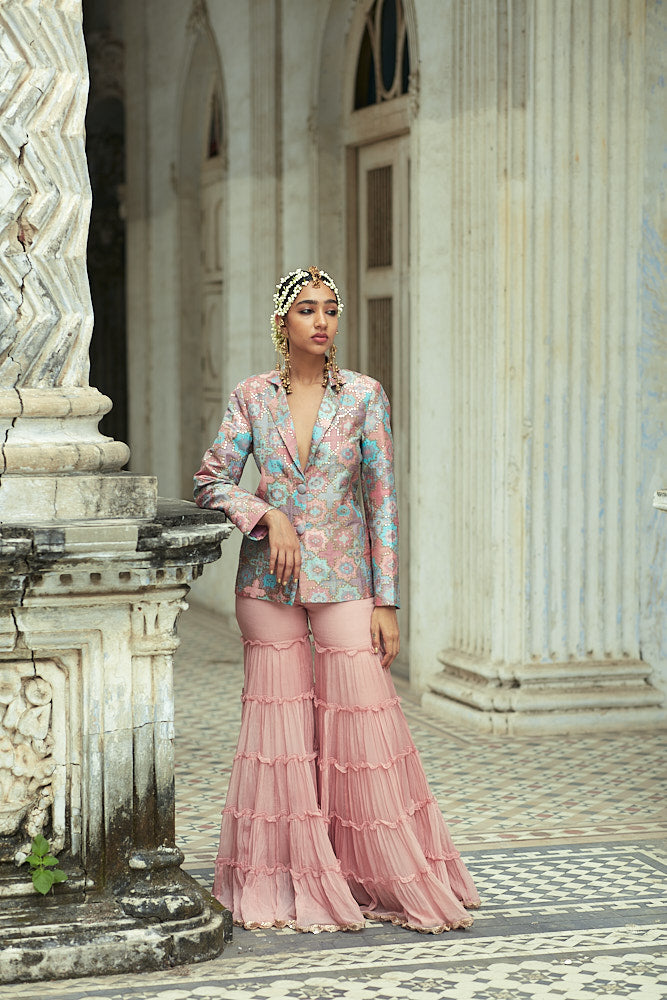 Sheela Blazer With Sharara