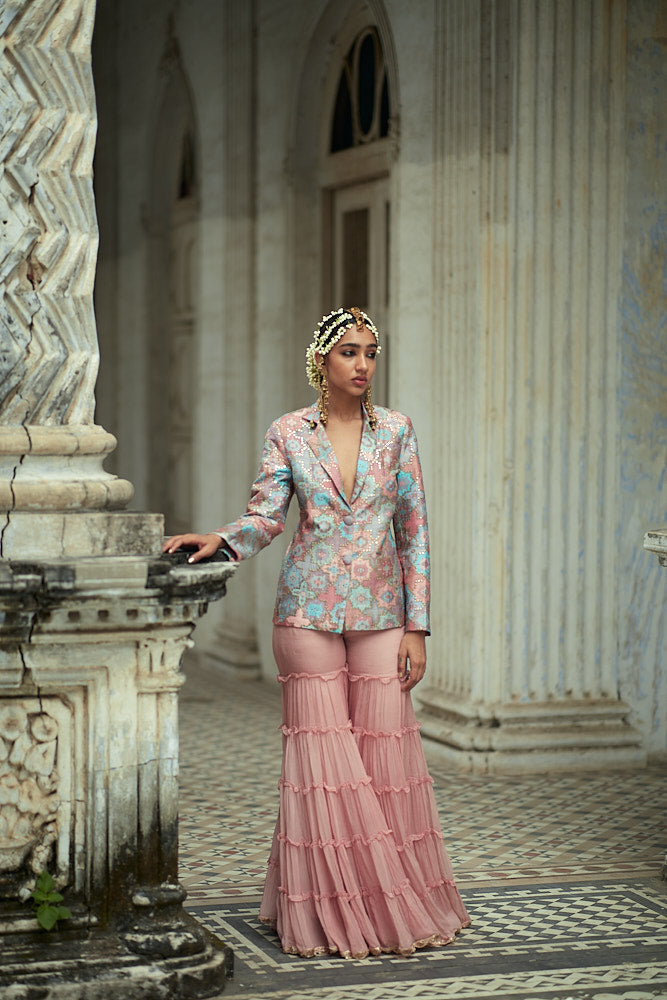 Sheela Blazer With Sharara