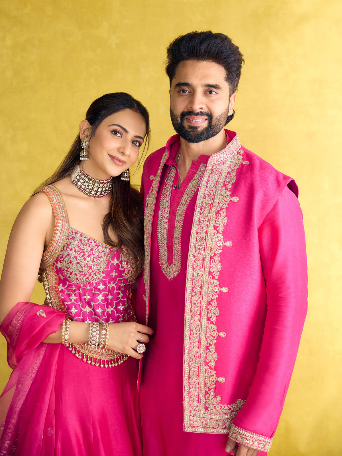 Rakulpreet in Mariyam Lehenga Set
