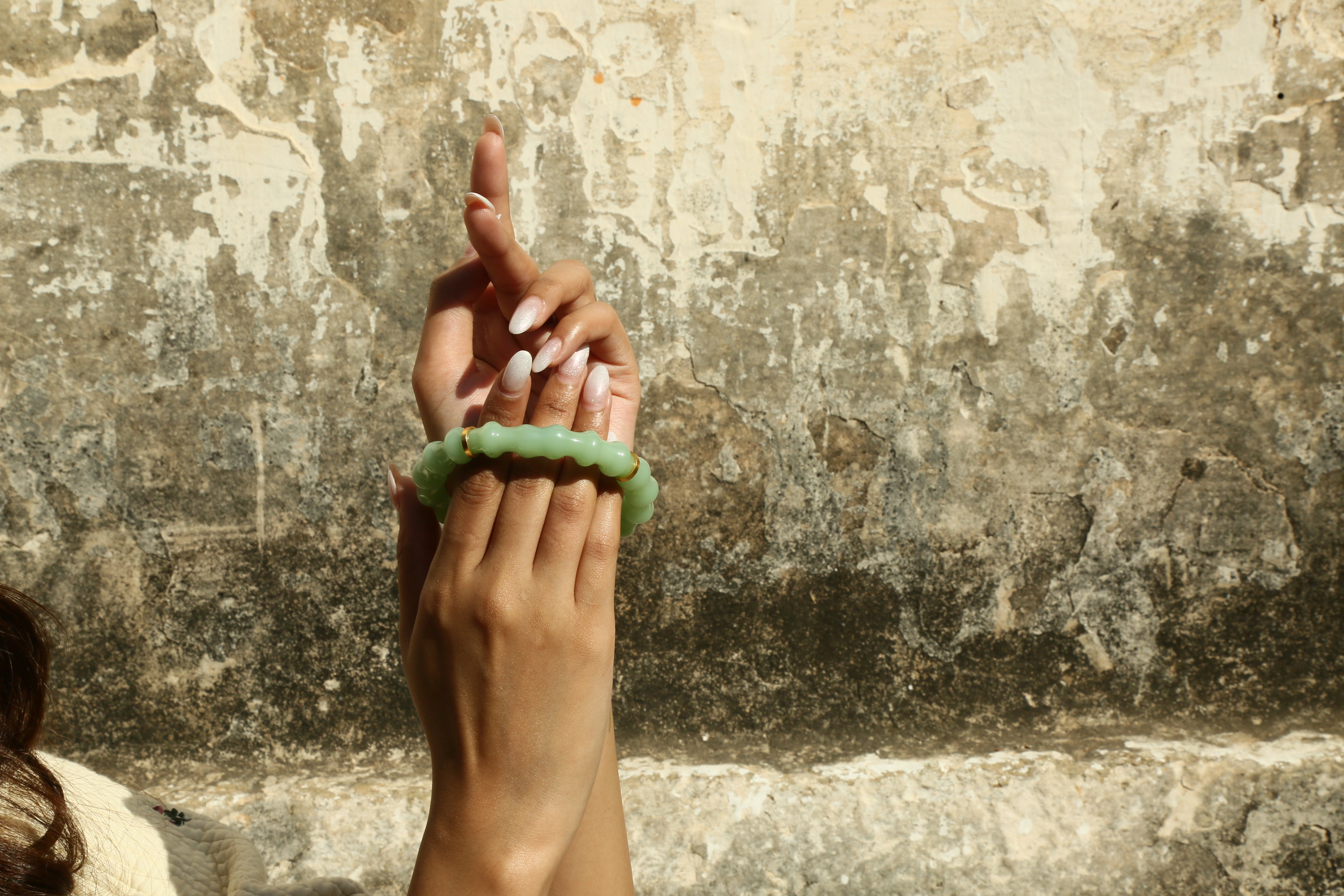Sona Green Glass Bangle