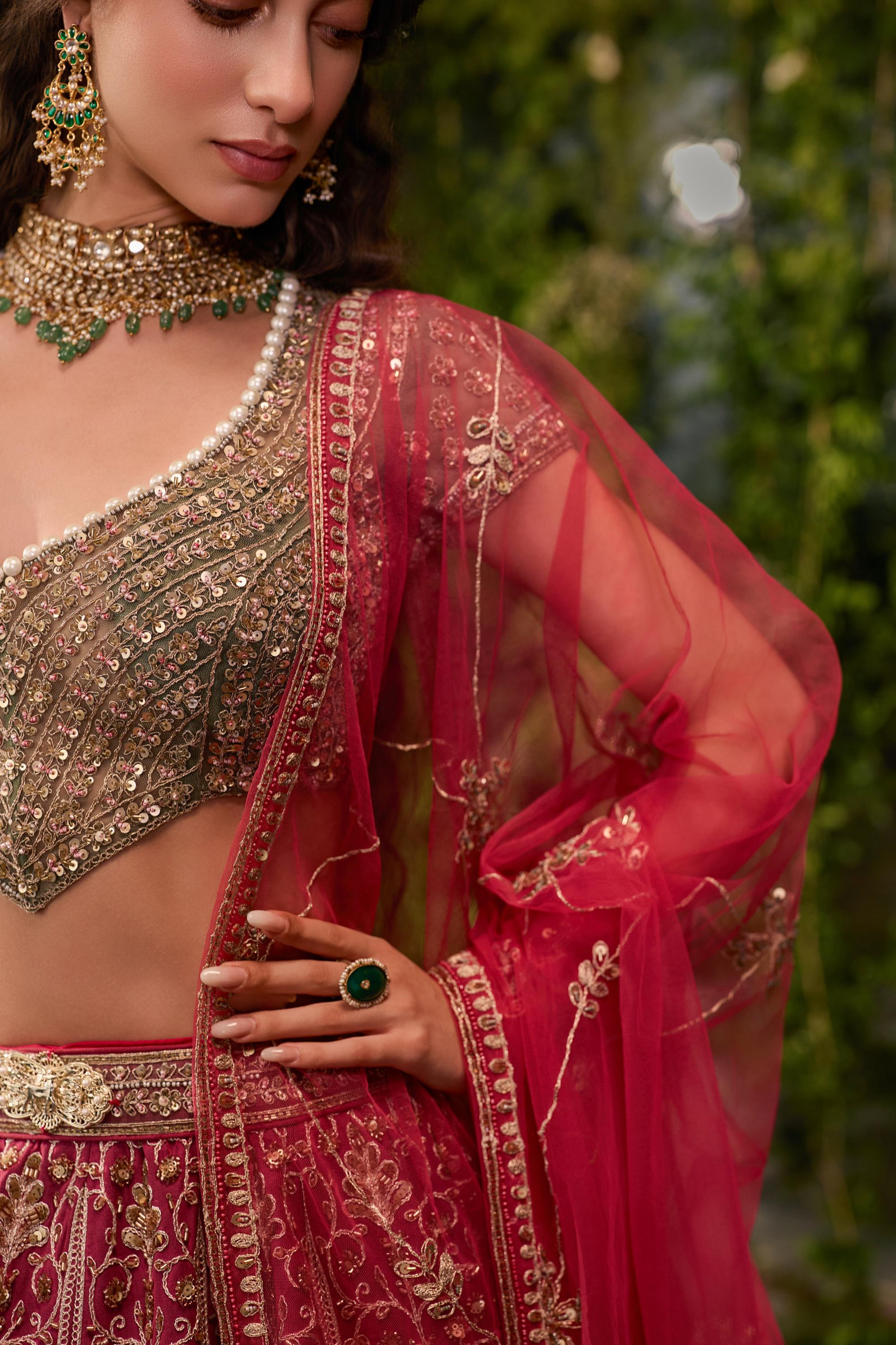 Virasat — The Heritage Bloom Lehenga