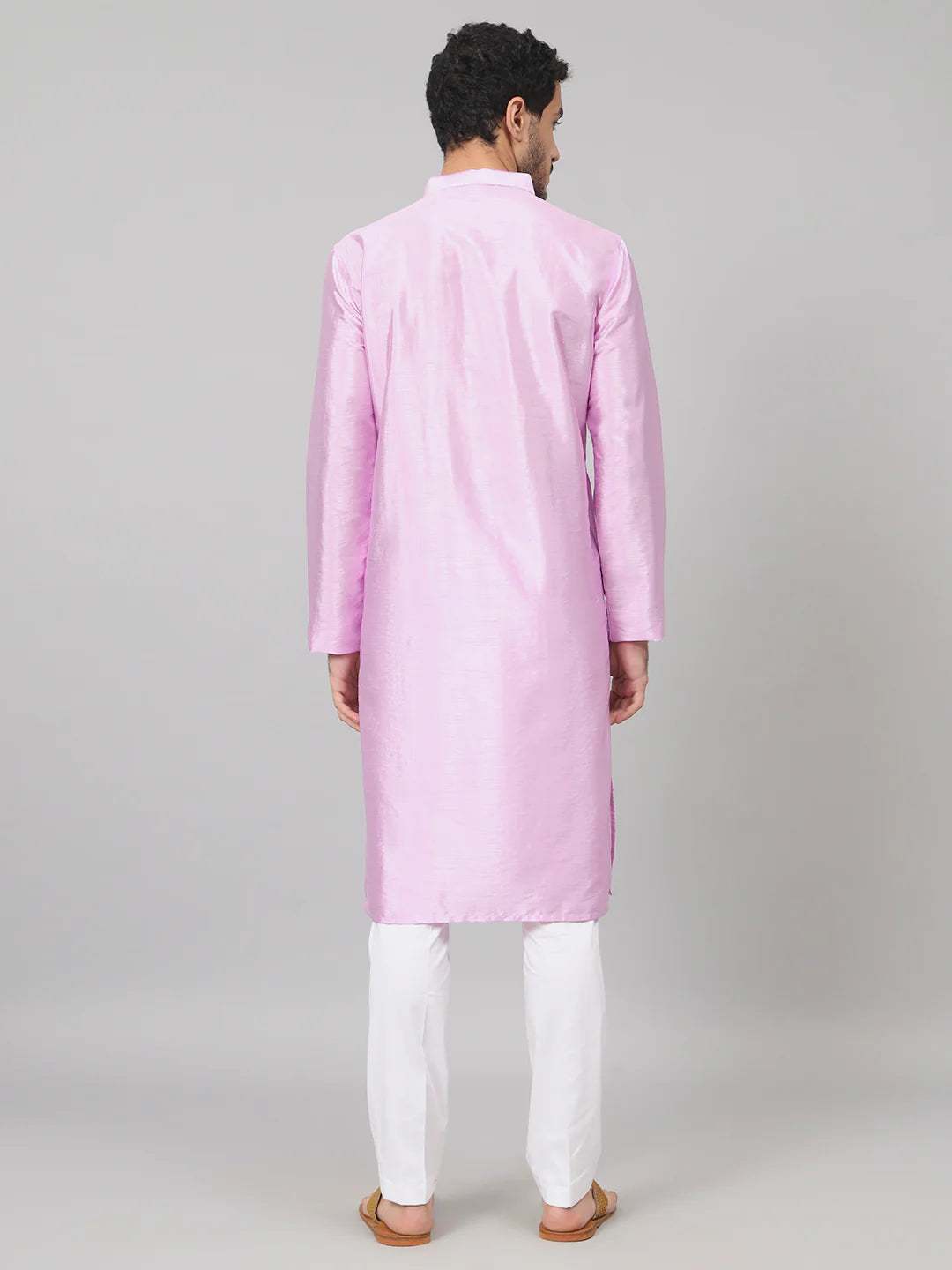 Lavie Silk embroidered kurta with Twilight Threads