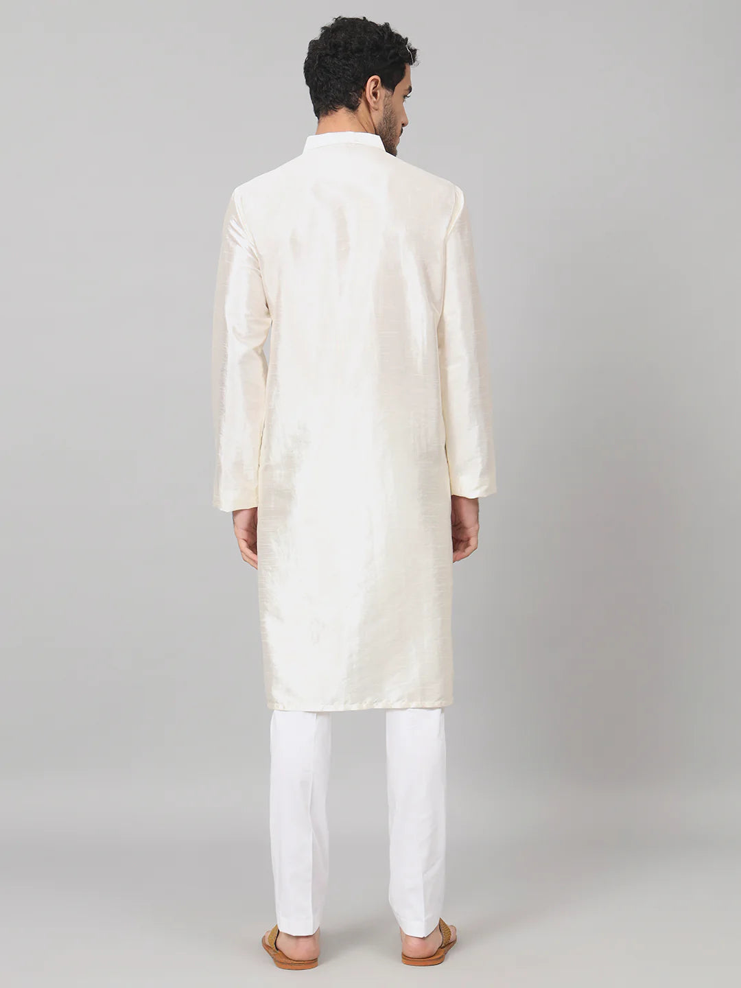 Beju Gilded burst Classic silk Kurta
