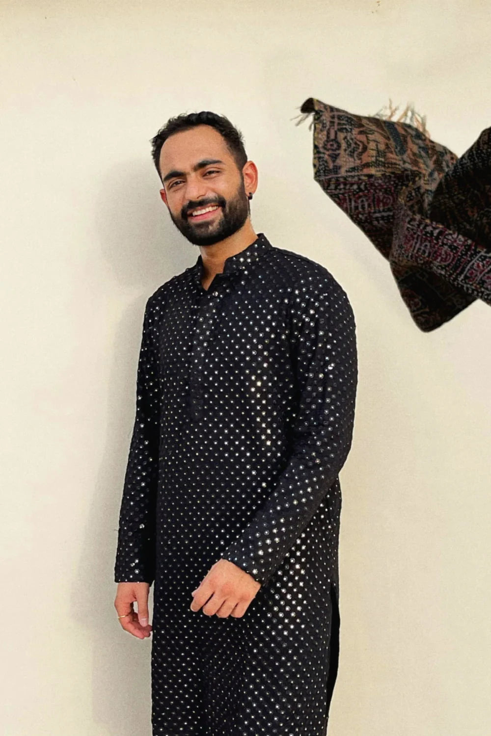 Black Mirror Work Kurta