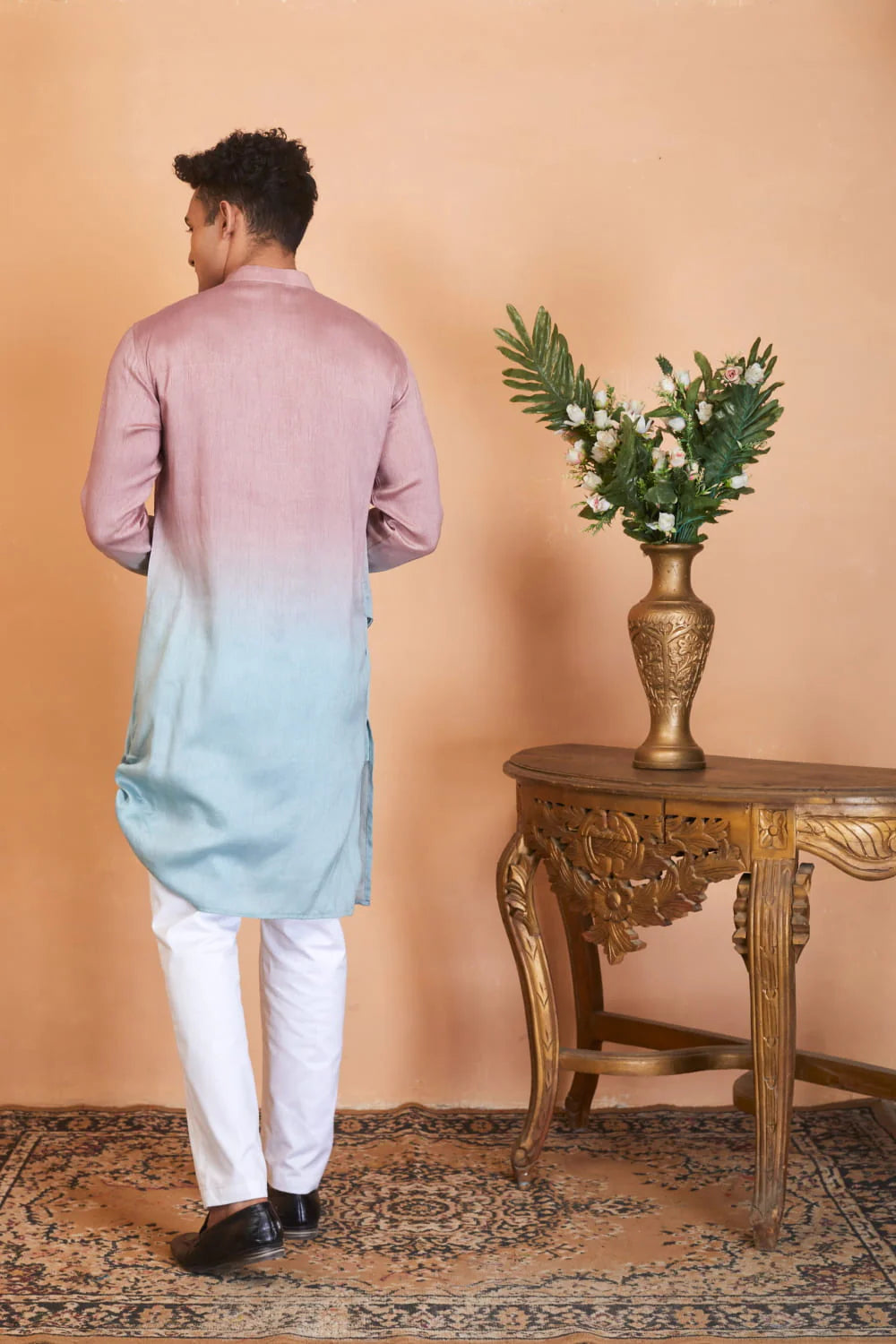 Glidden Ombre Kurta with Flap
