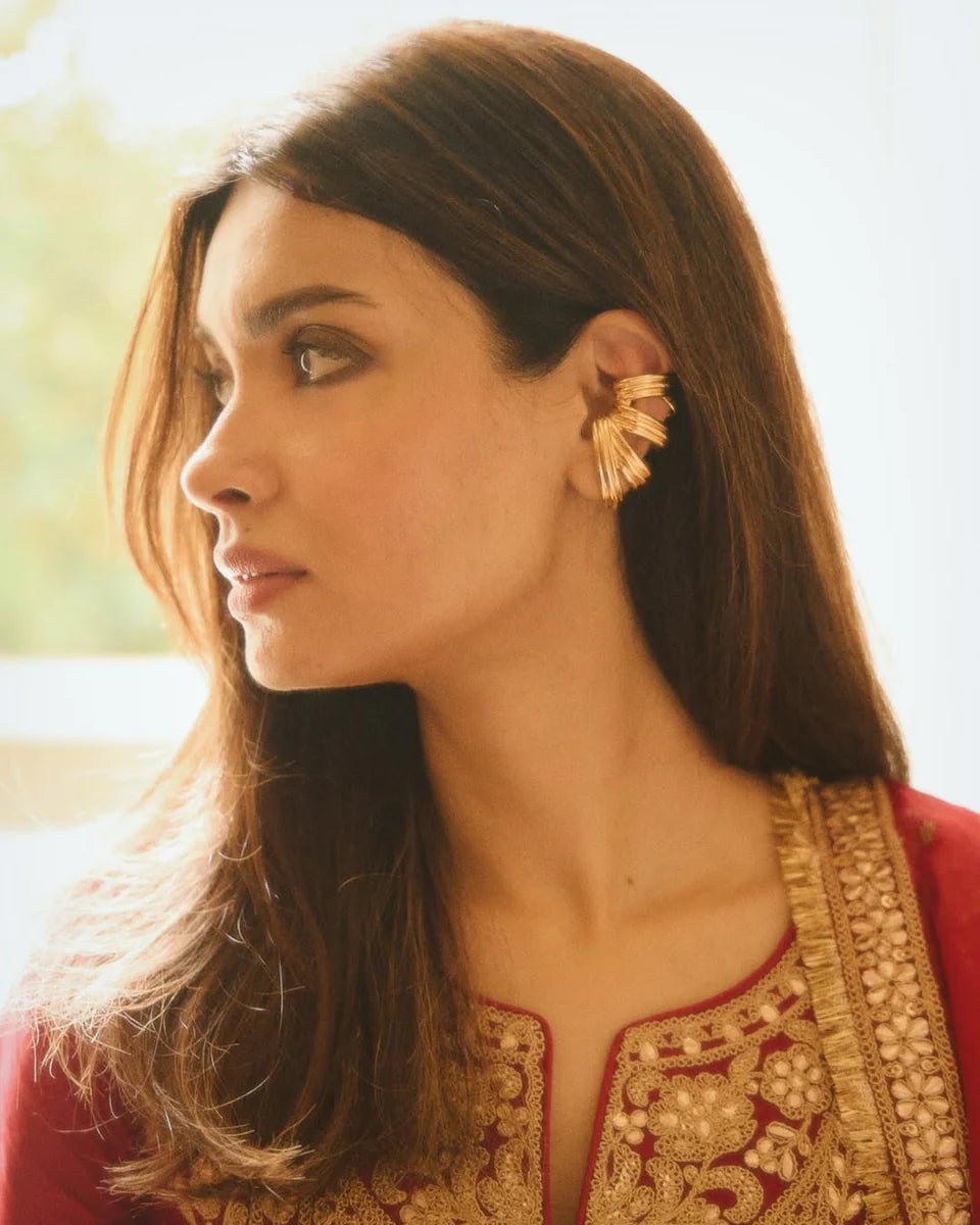 Daina Penty in Misha Farshi Set