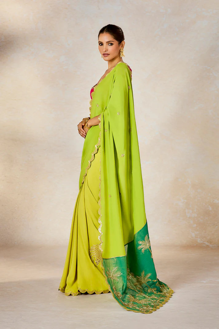 The Meetha Paan Saree