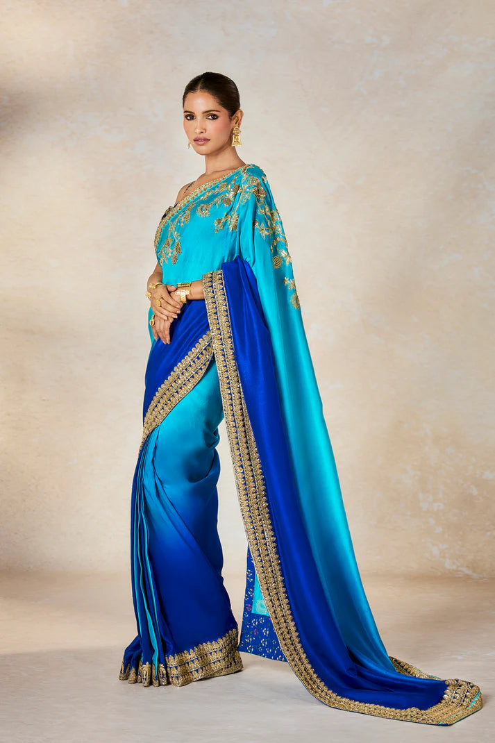 The Saanjh Stitched Saree