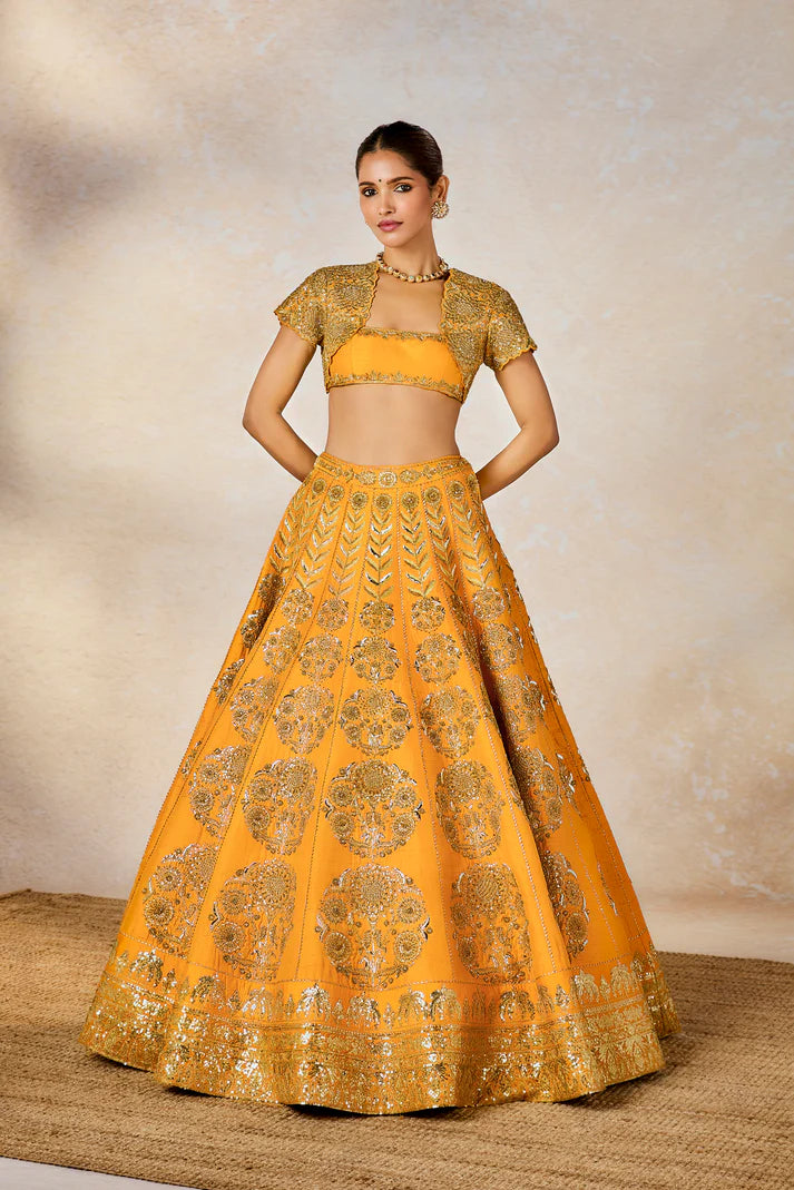 MOTICHUR LEHENGA SET
