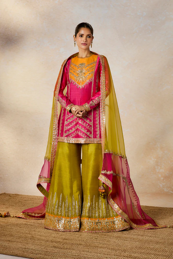 THE MEETHA PAAN SHARARA SET