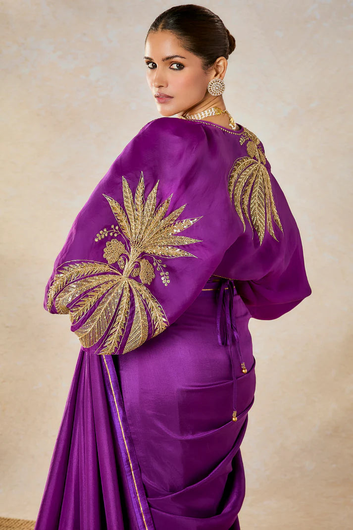 The Jamun Fizz Saree