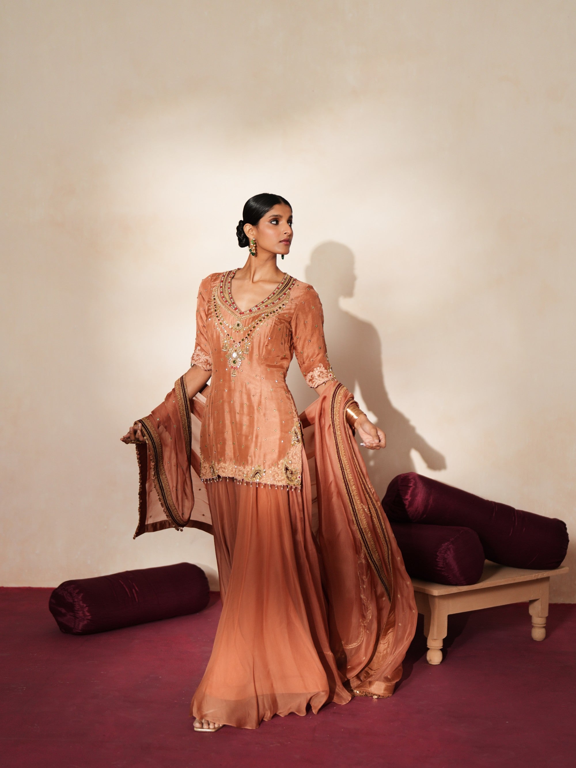 Mrinalika Sharara set