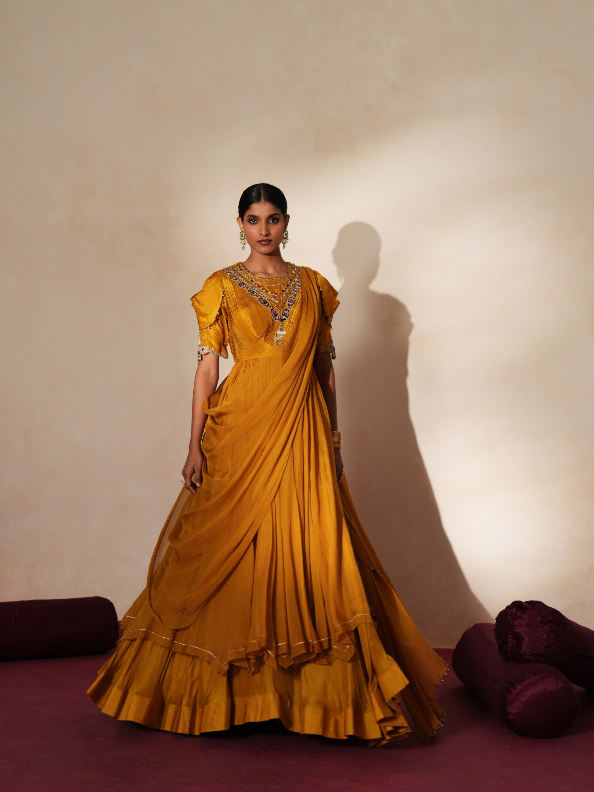 Prabha Anarkali skirt set