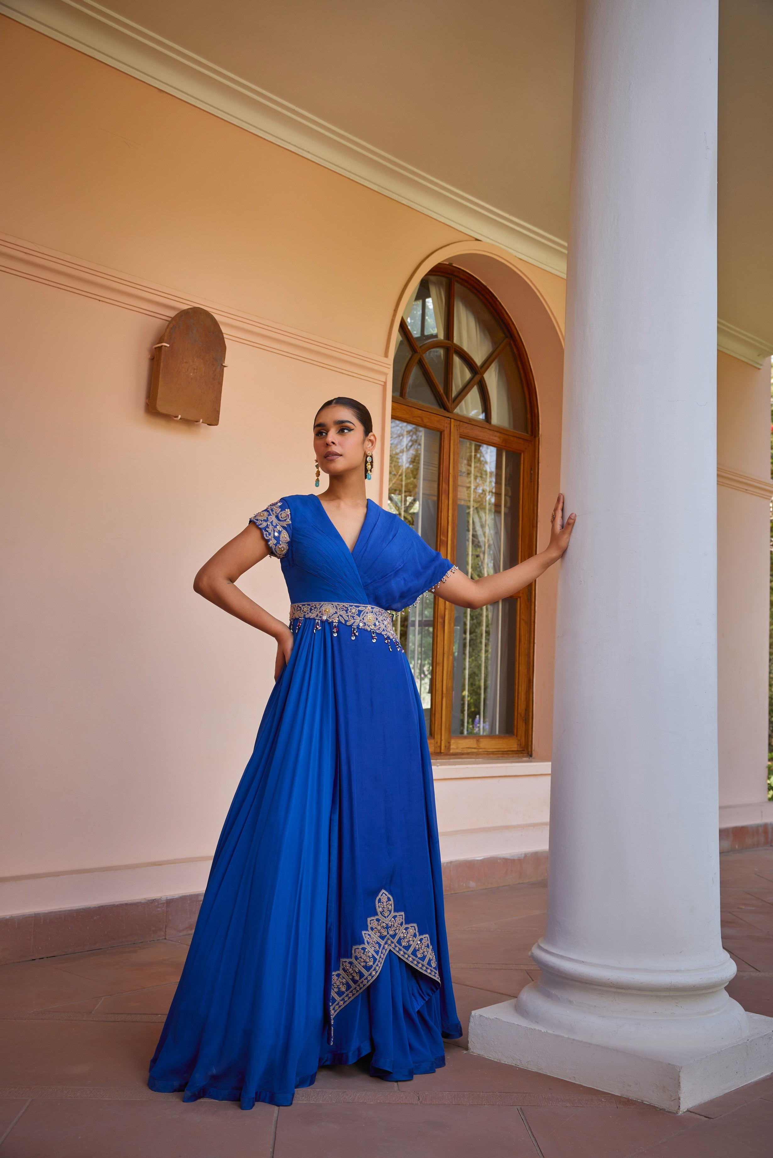 Mahika anarkali gown