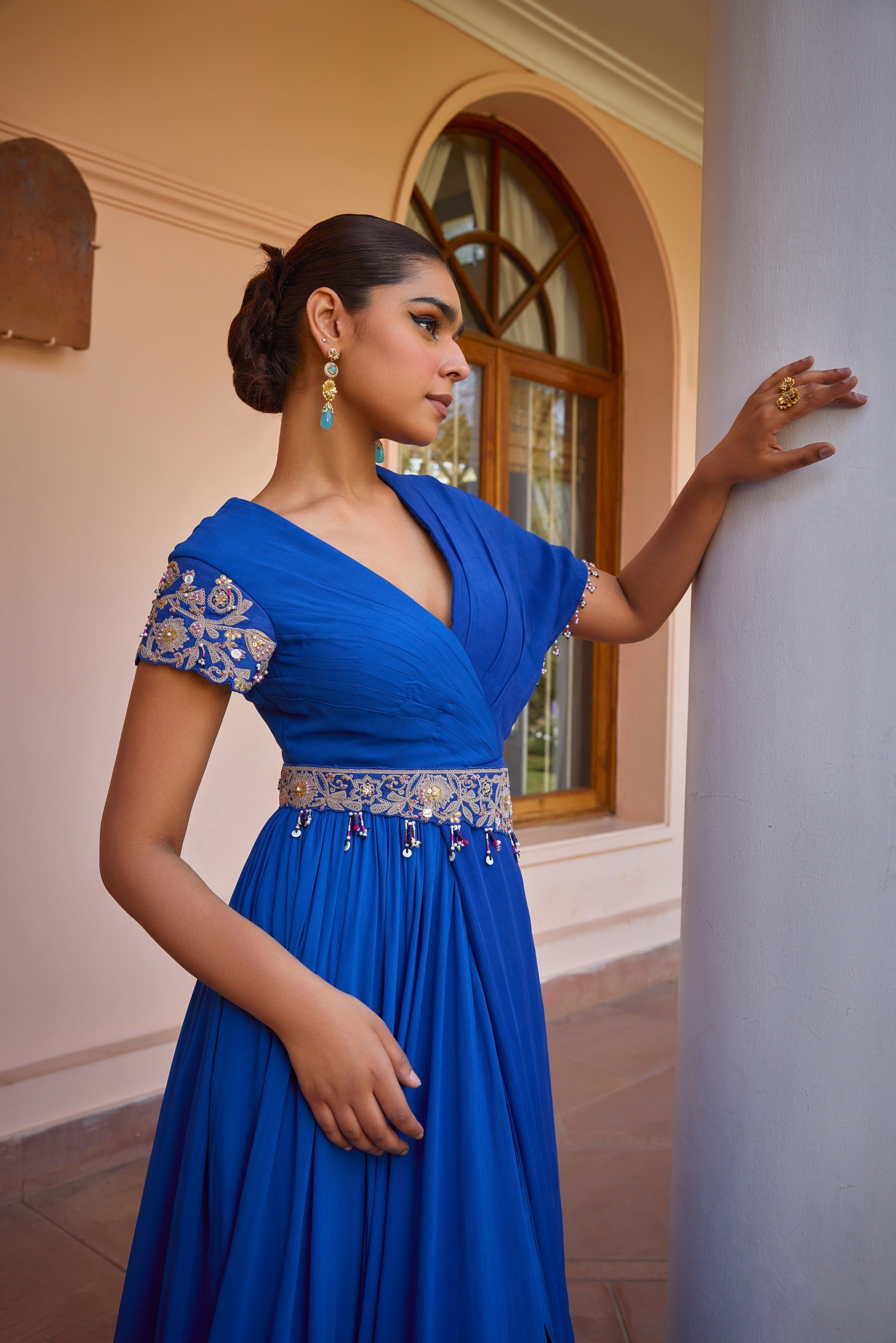 Mahika anarkali gown