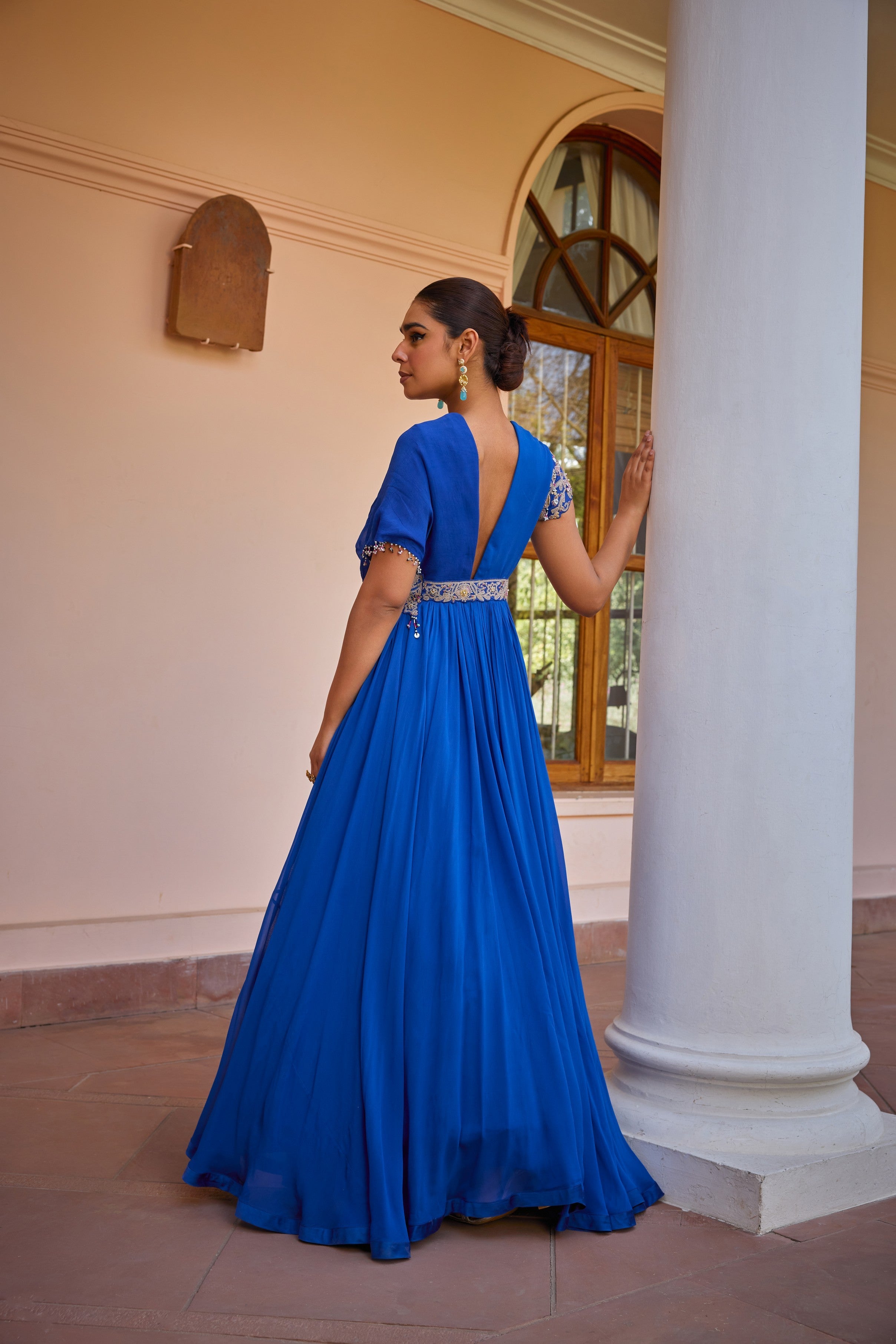 Mahika anarkali gown