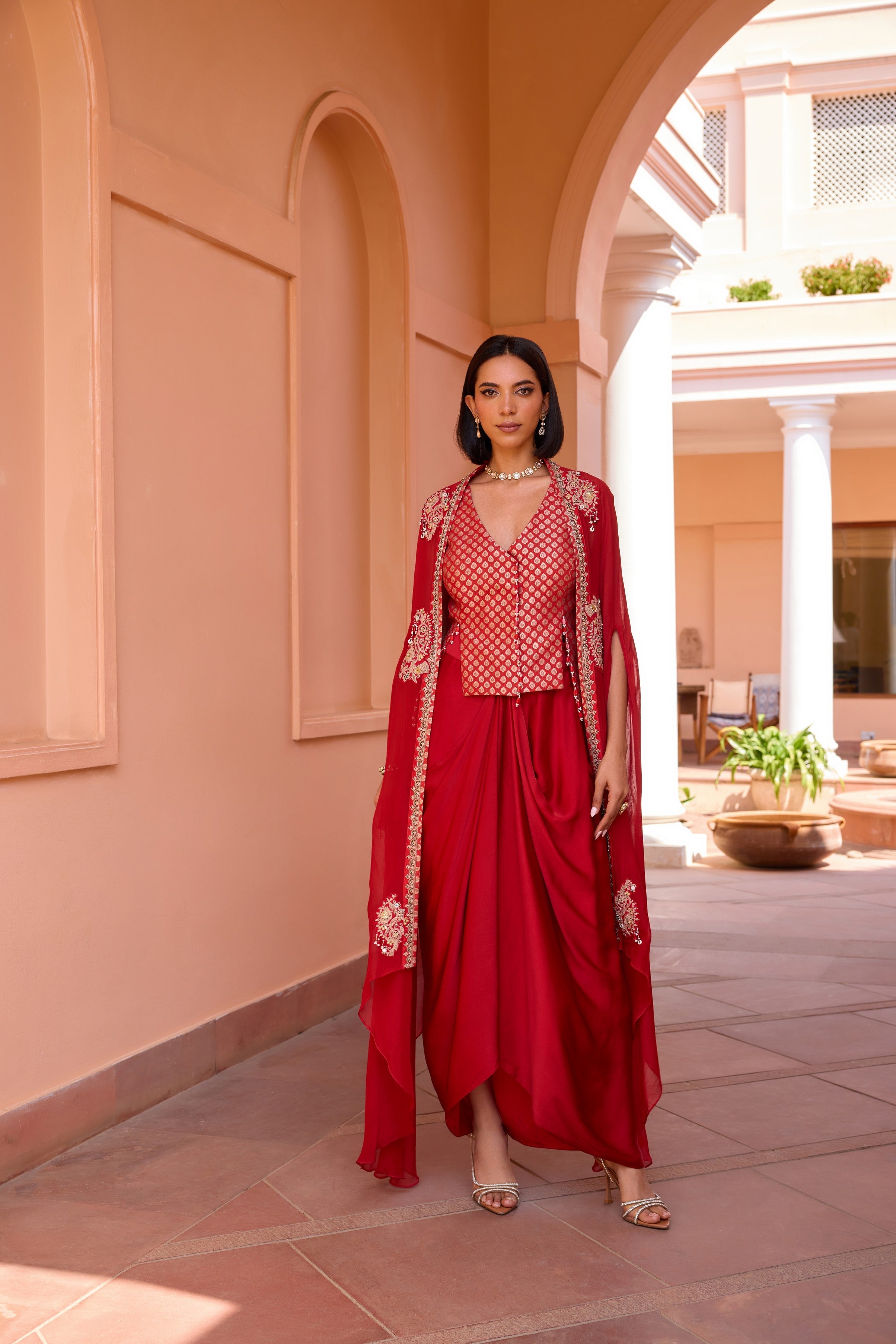 Ratan skirt set