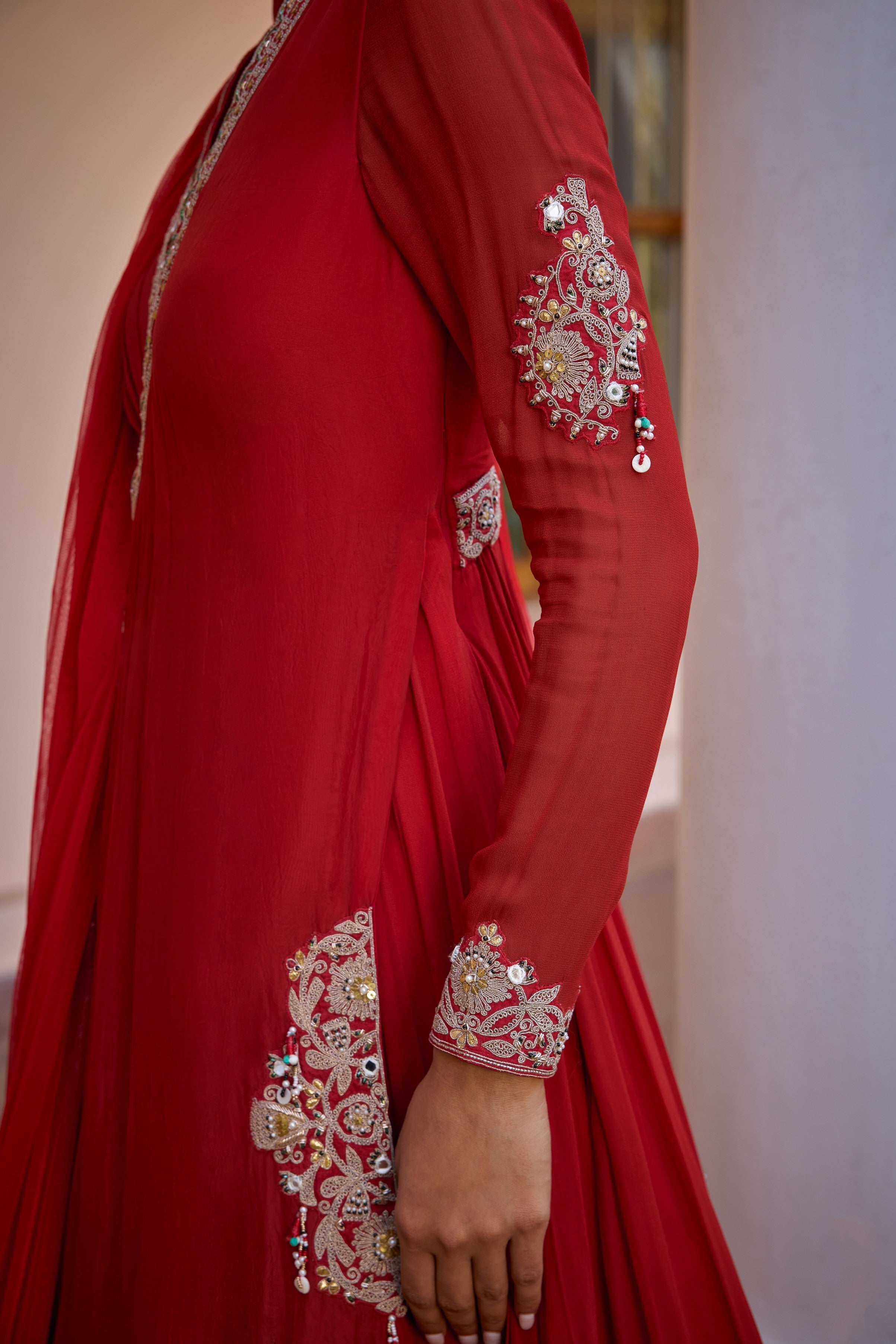 Gulnar anarkali gown
