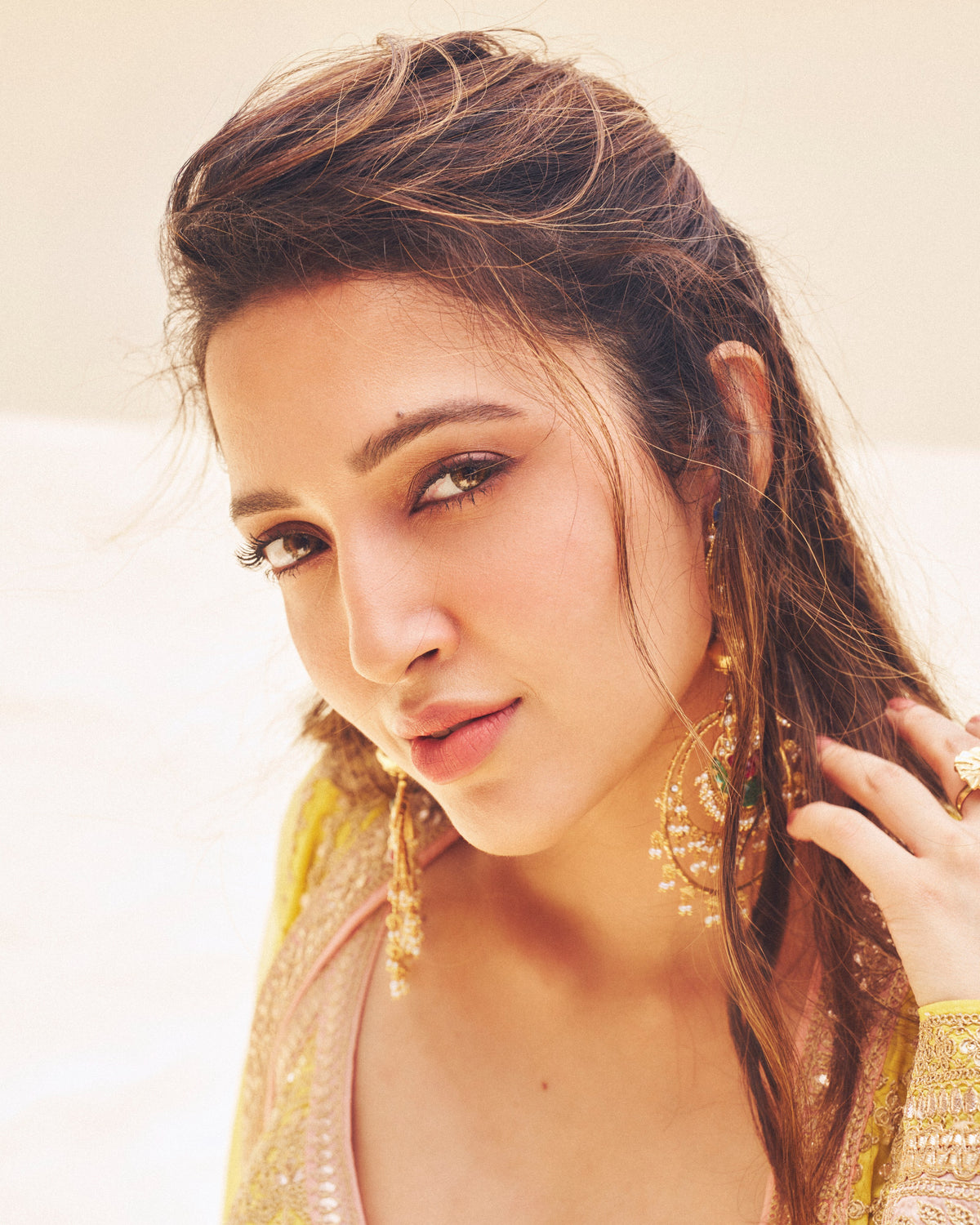Neha Shetty In Myraaz Anarkali Pant Set