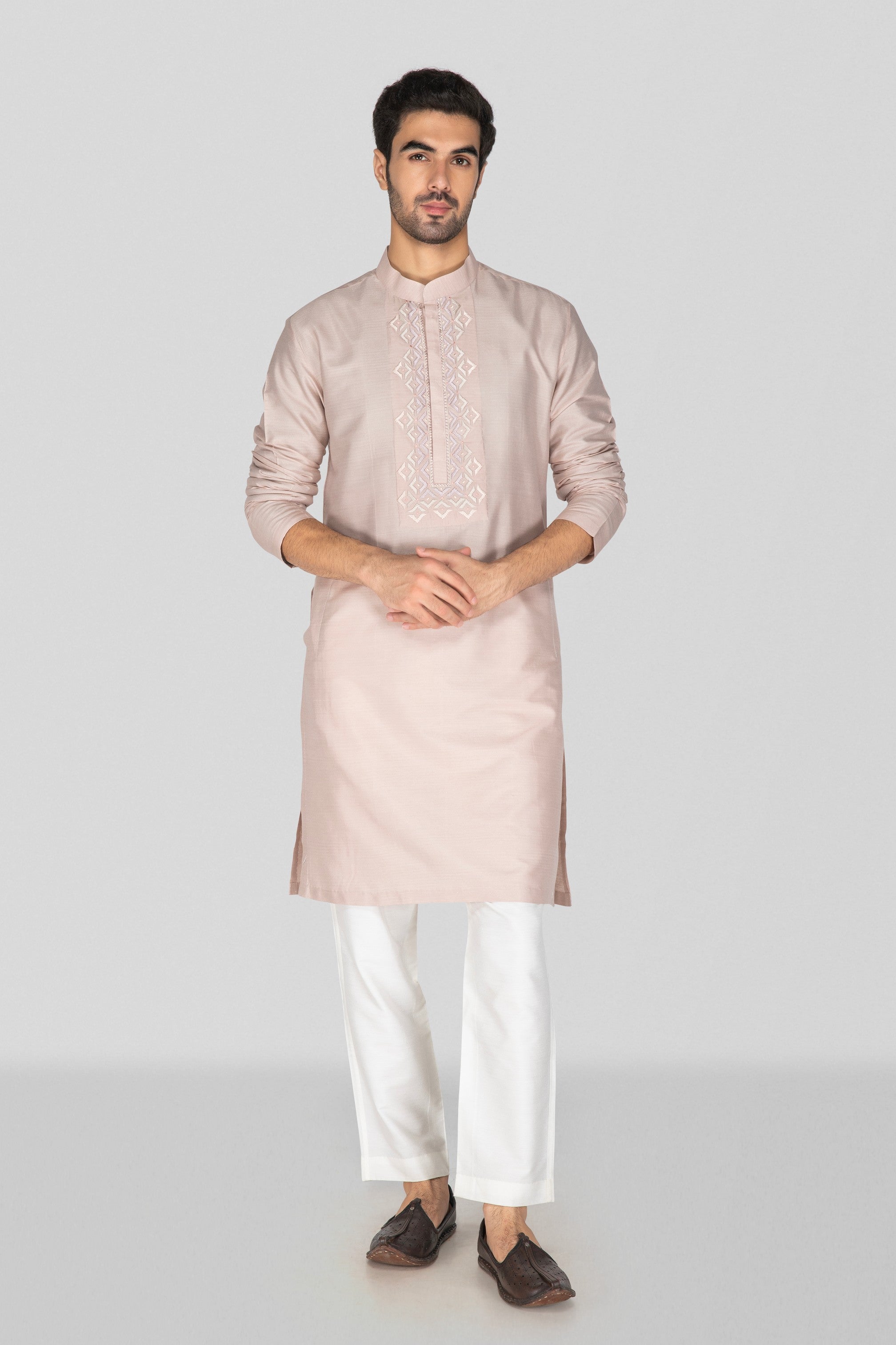 Nude Pink Kurta Set