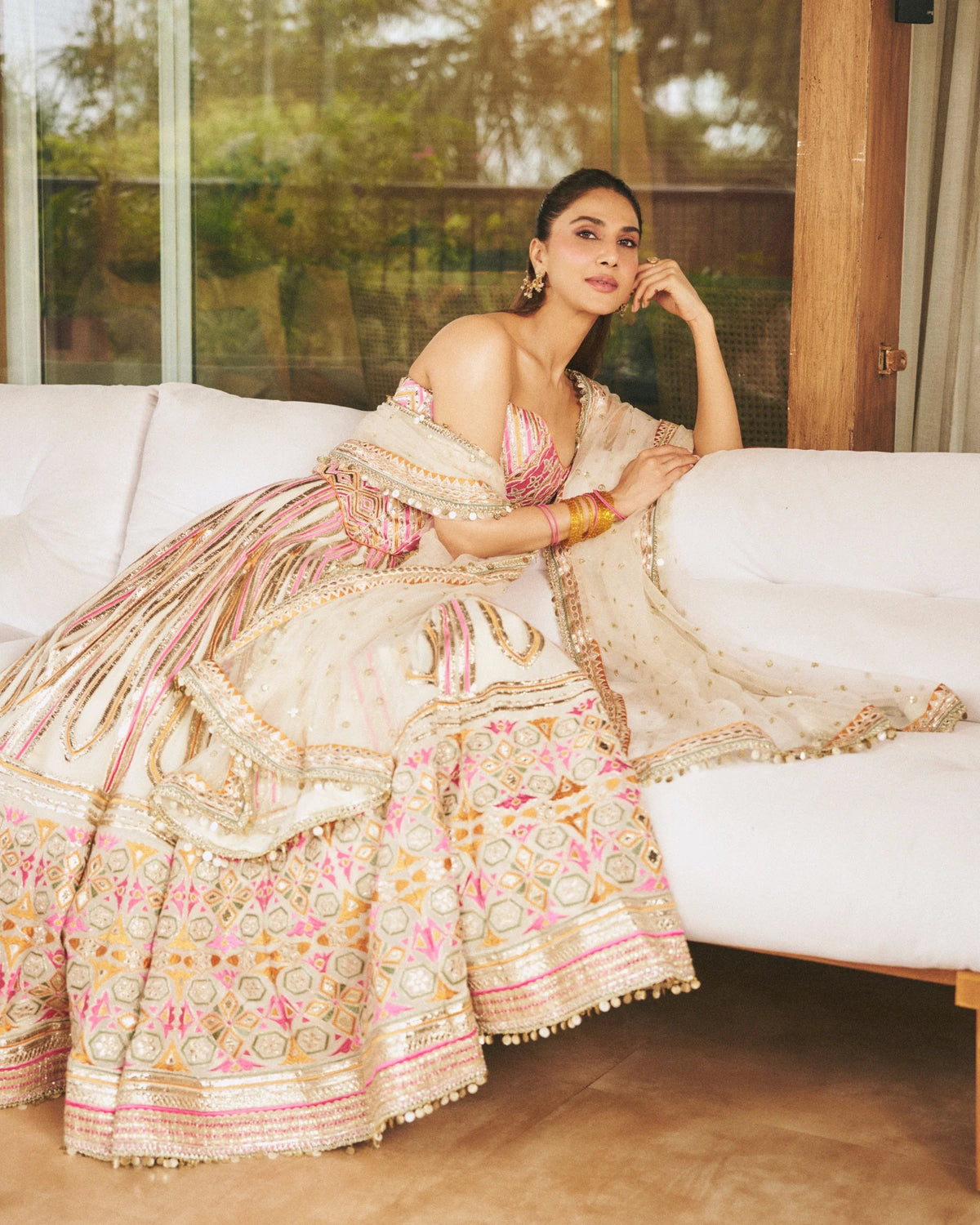 Vaani Kapoor In Ameesha Lehenga Set