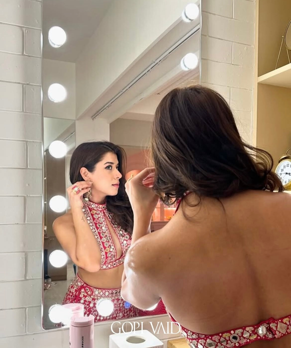 Sukhmani in Laanya Lehenga Set