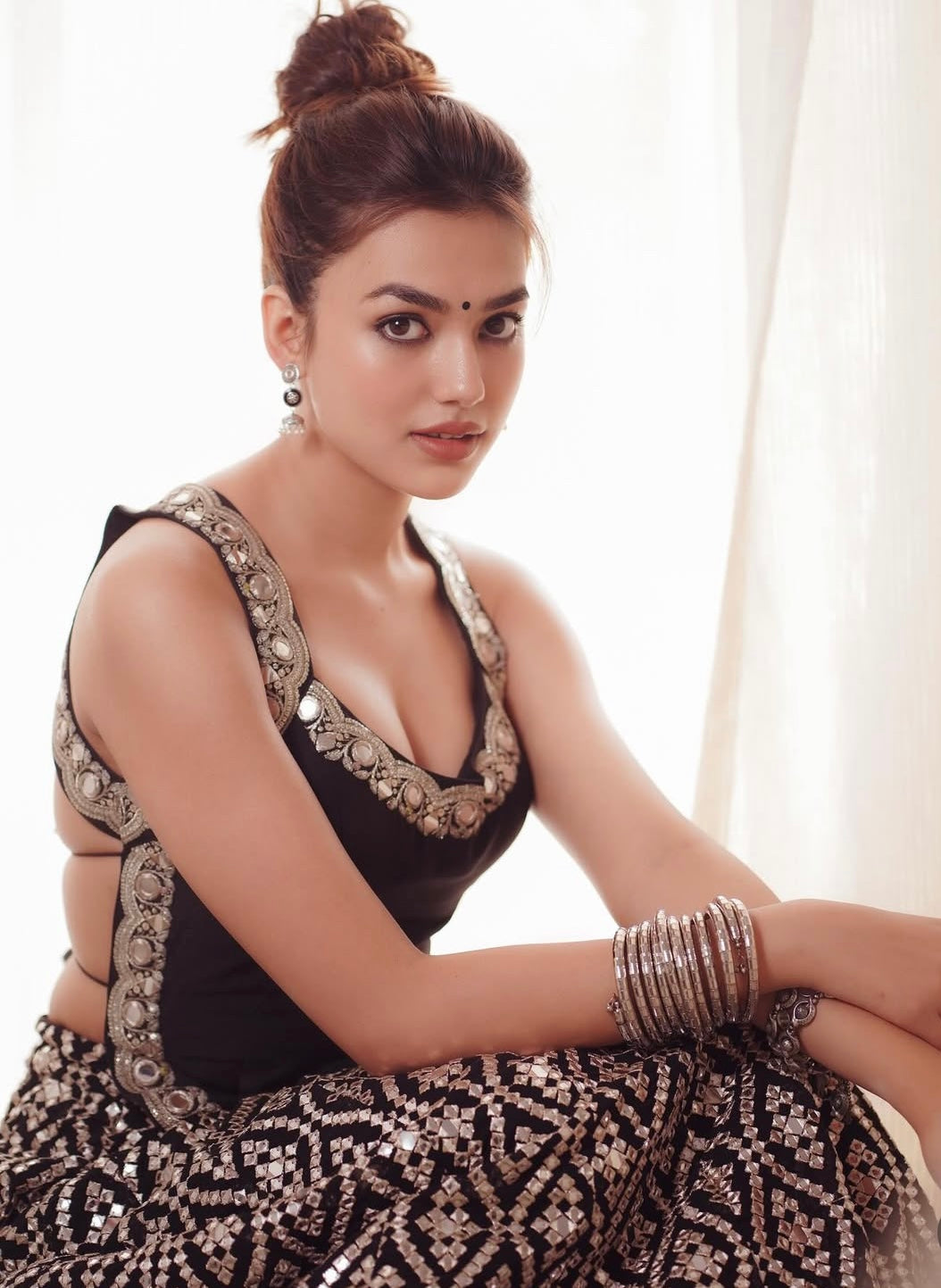 Vidhi Yadav in Roshni Lehenga Set