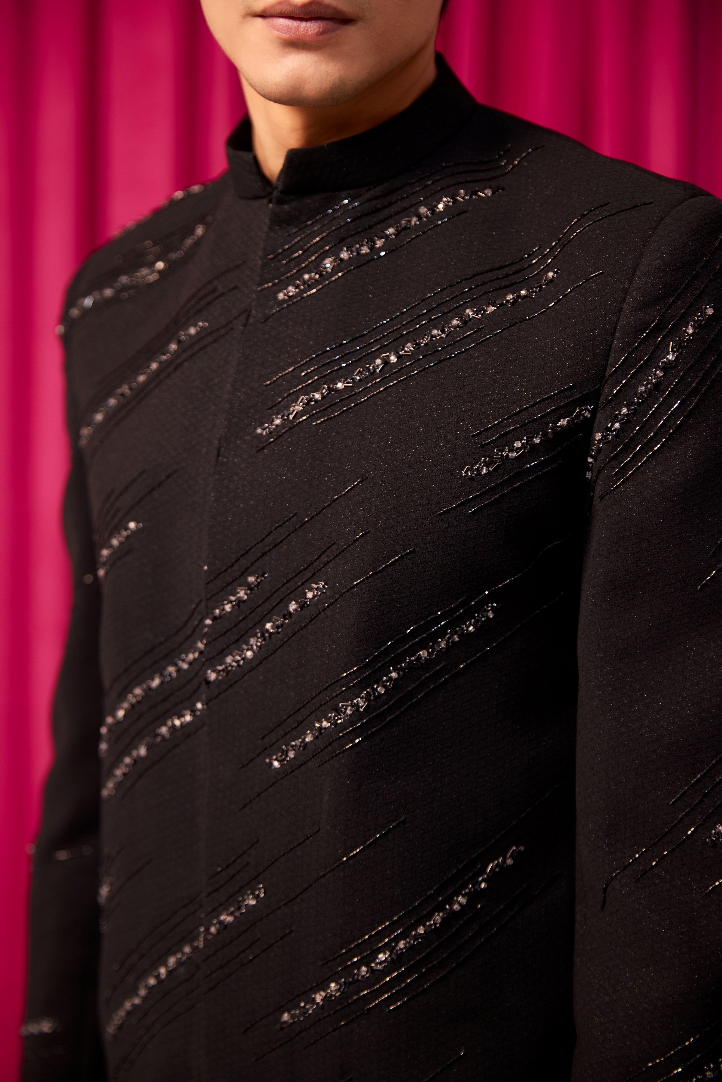 Electric Bandhgala set