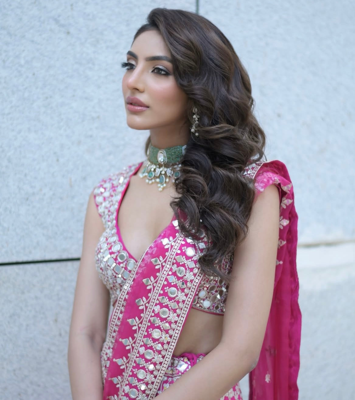 Mallika in Niranjana Lehenga Set