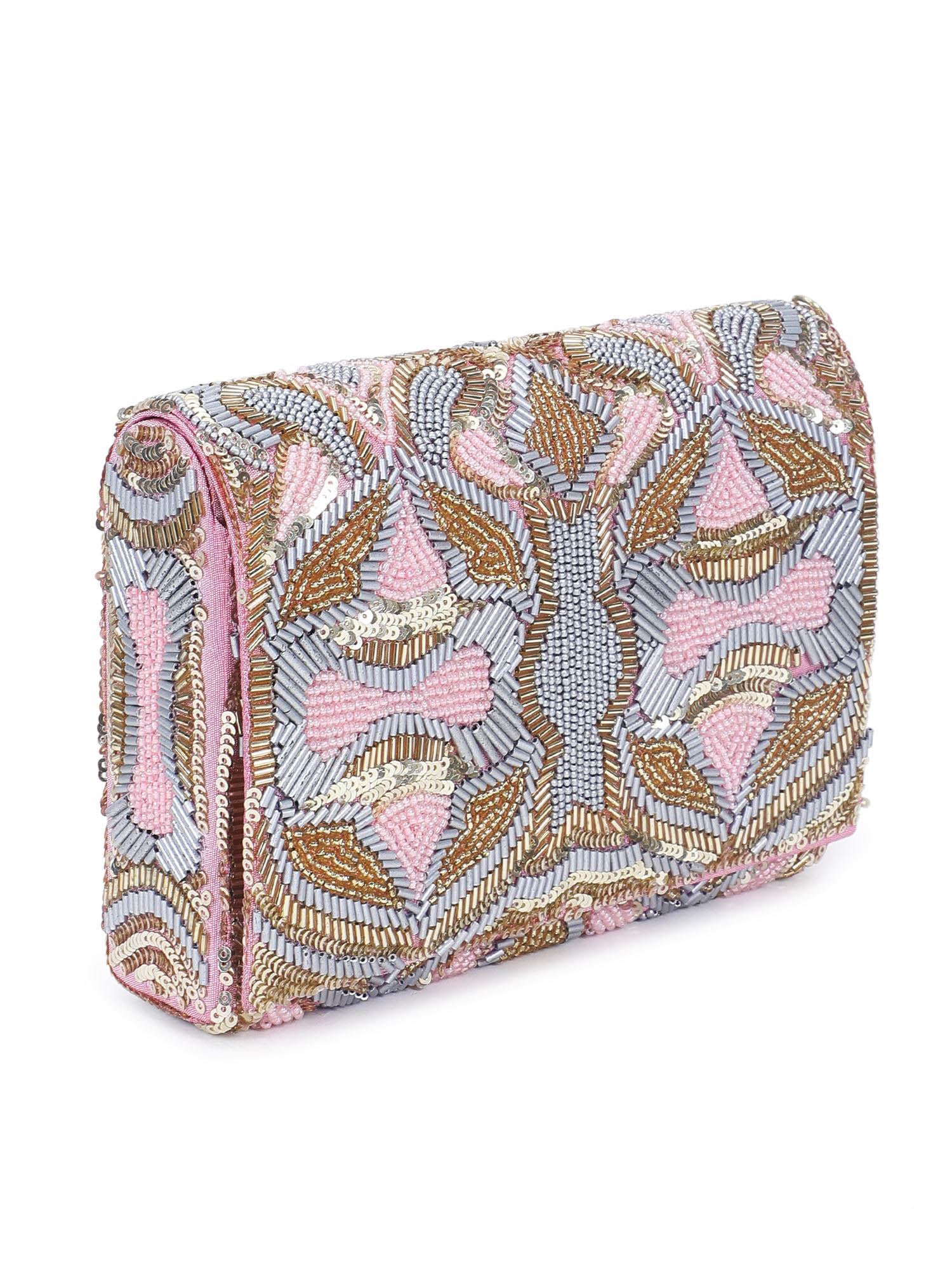 Perfectly pink clutch