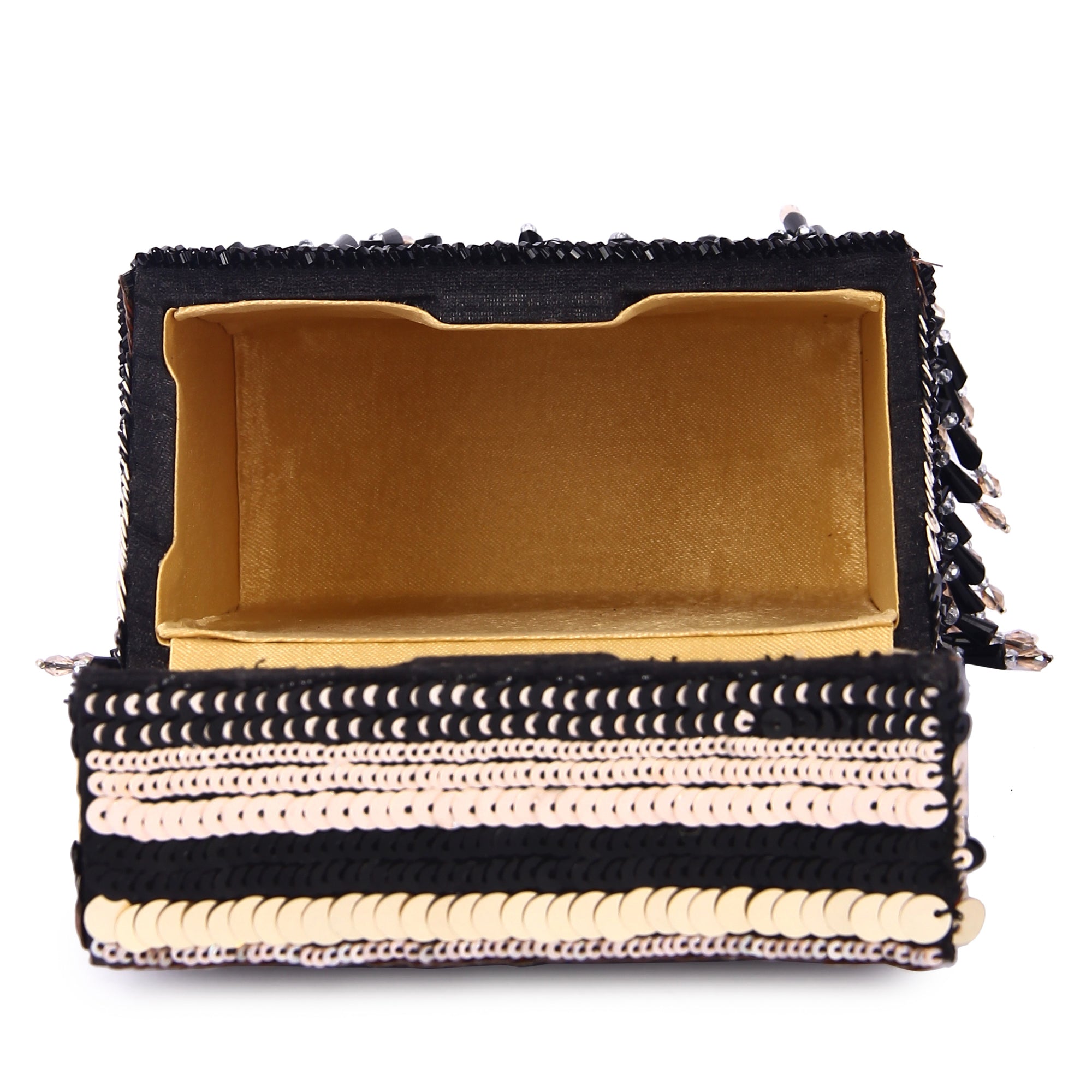 Ring black Shone clutch