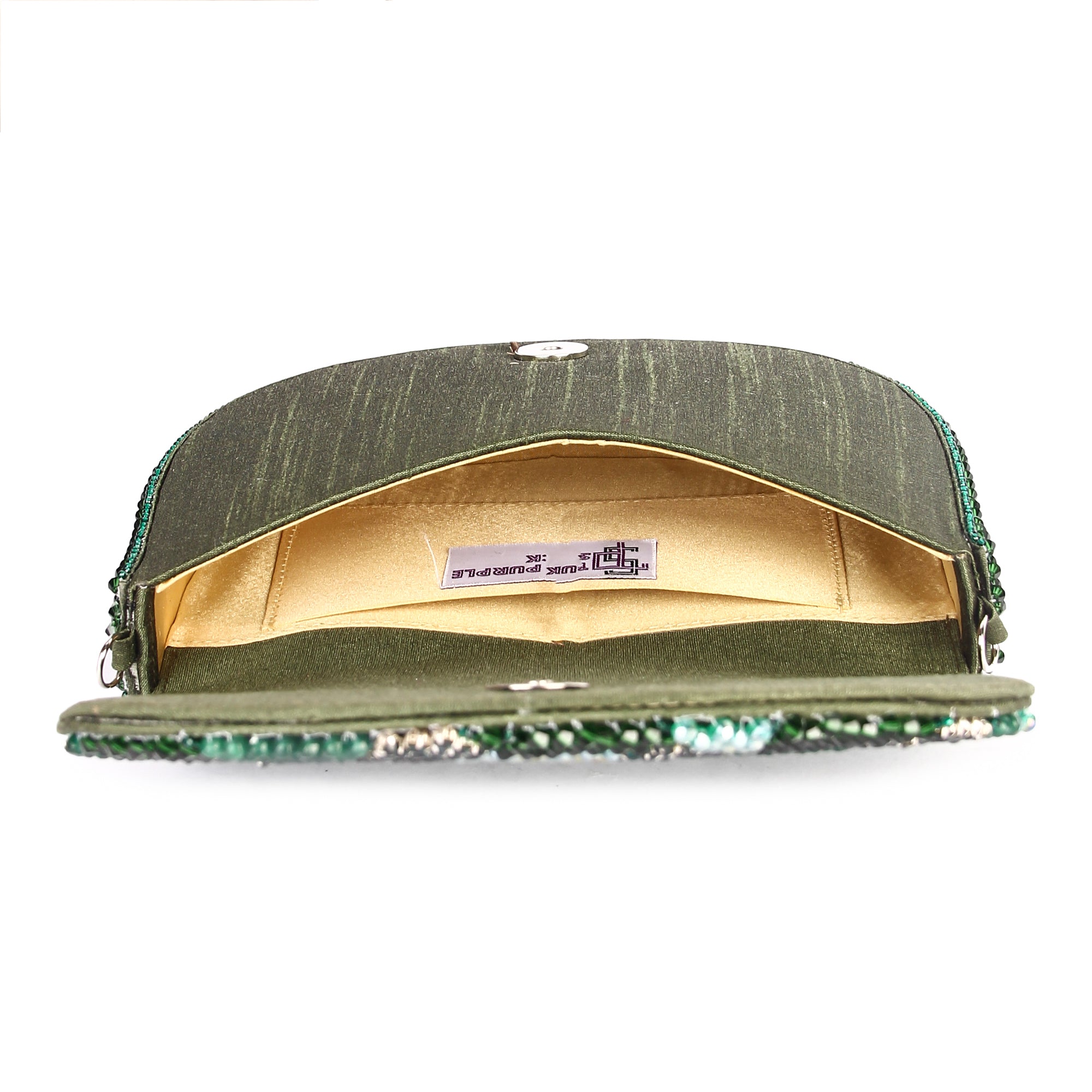 Green lamira clutch